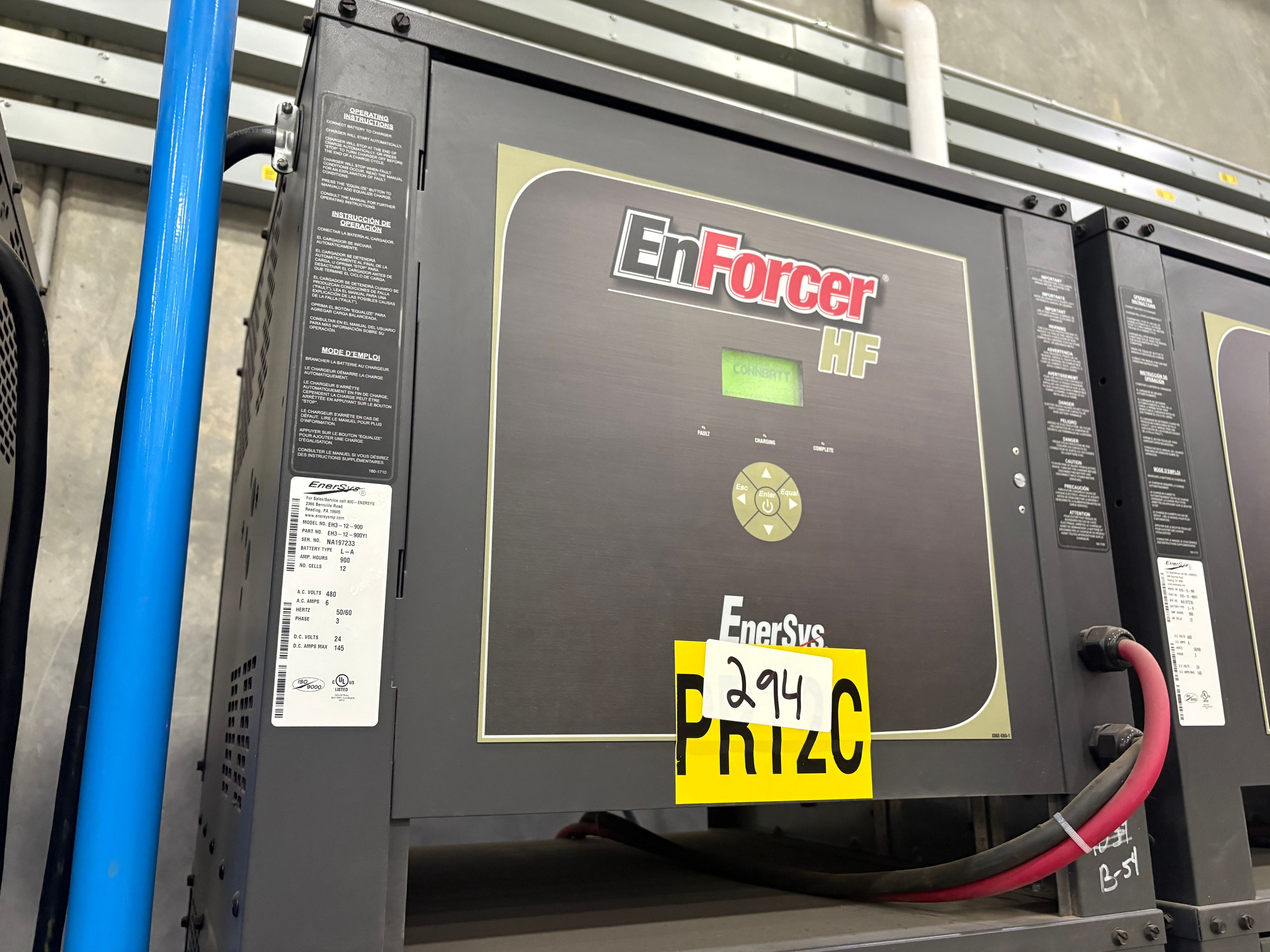 Enersys Enforcer HF- 24V Battery Charger