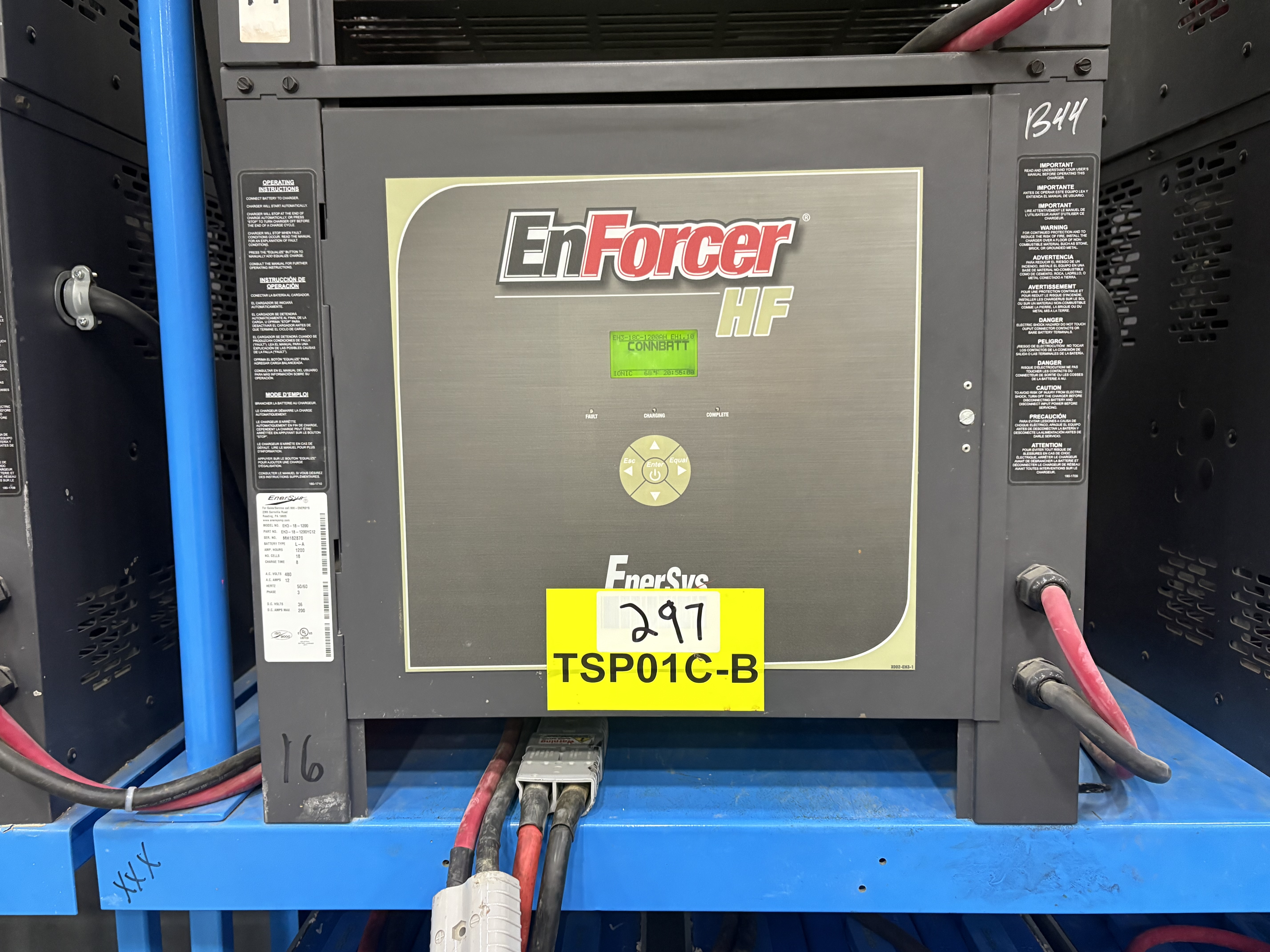 Enersys Enforcer HF- 36V Battery Charger