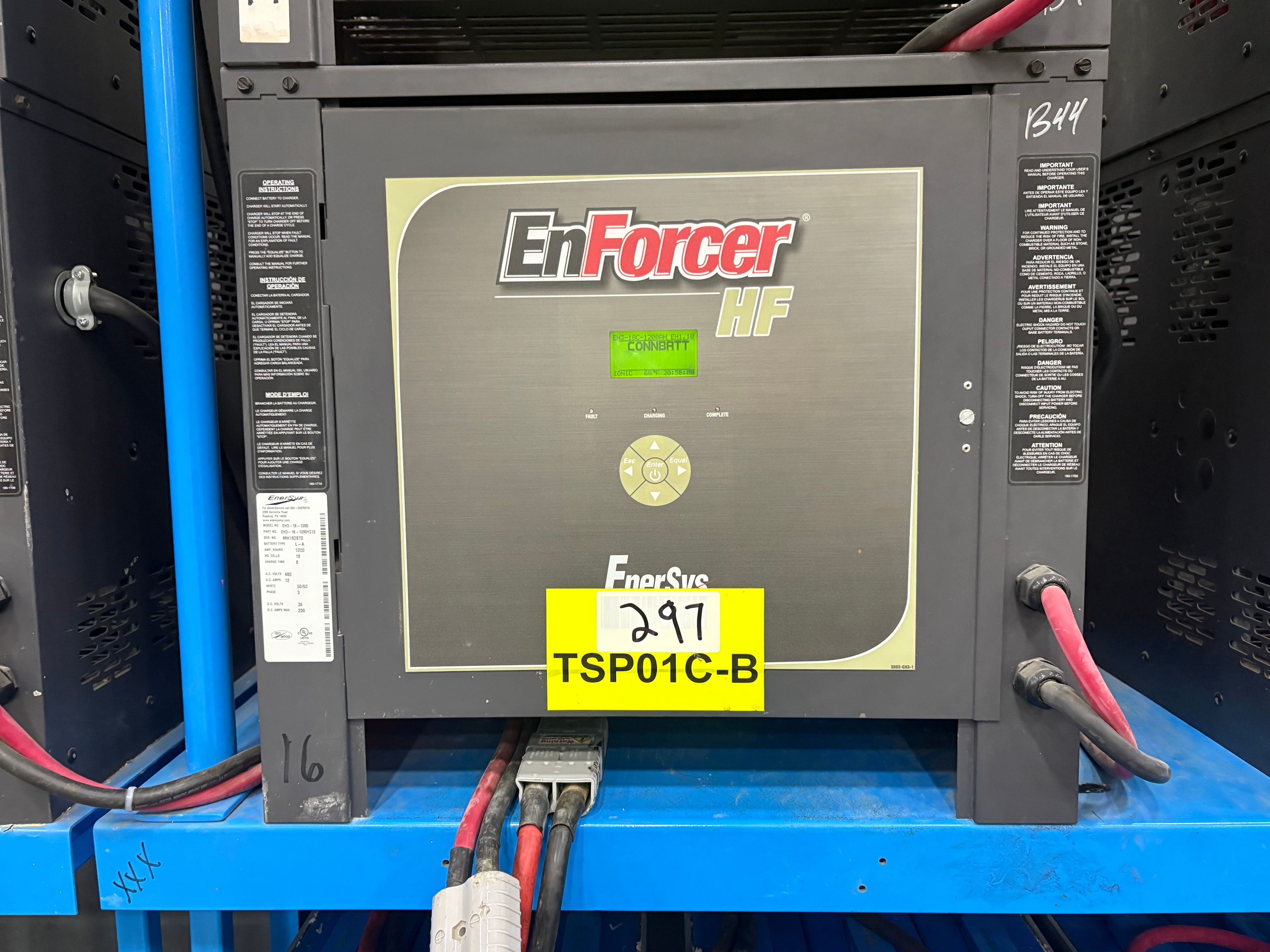 Enersys Enforcer HF- 36V Battery Charger