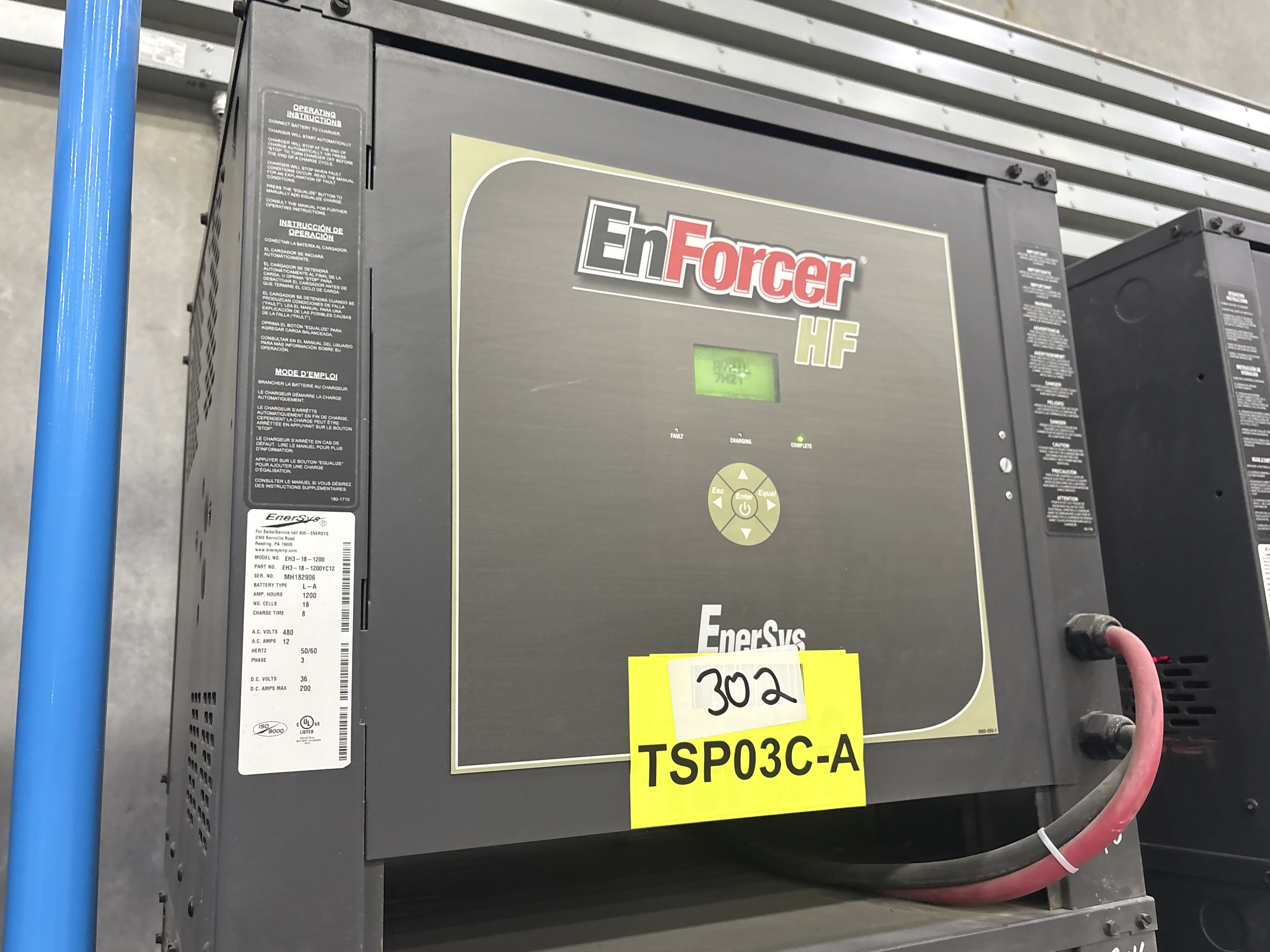 Enersys Enforcer HF- 36V Battery Charger