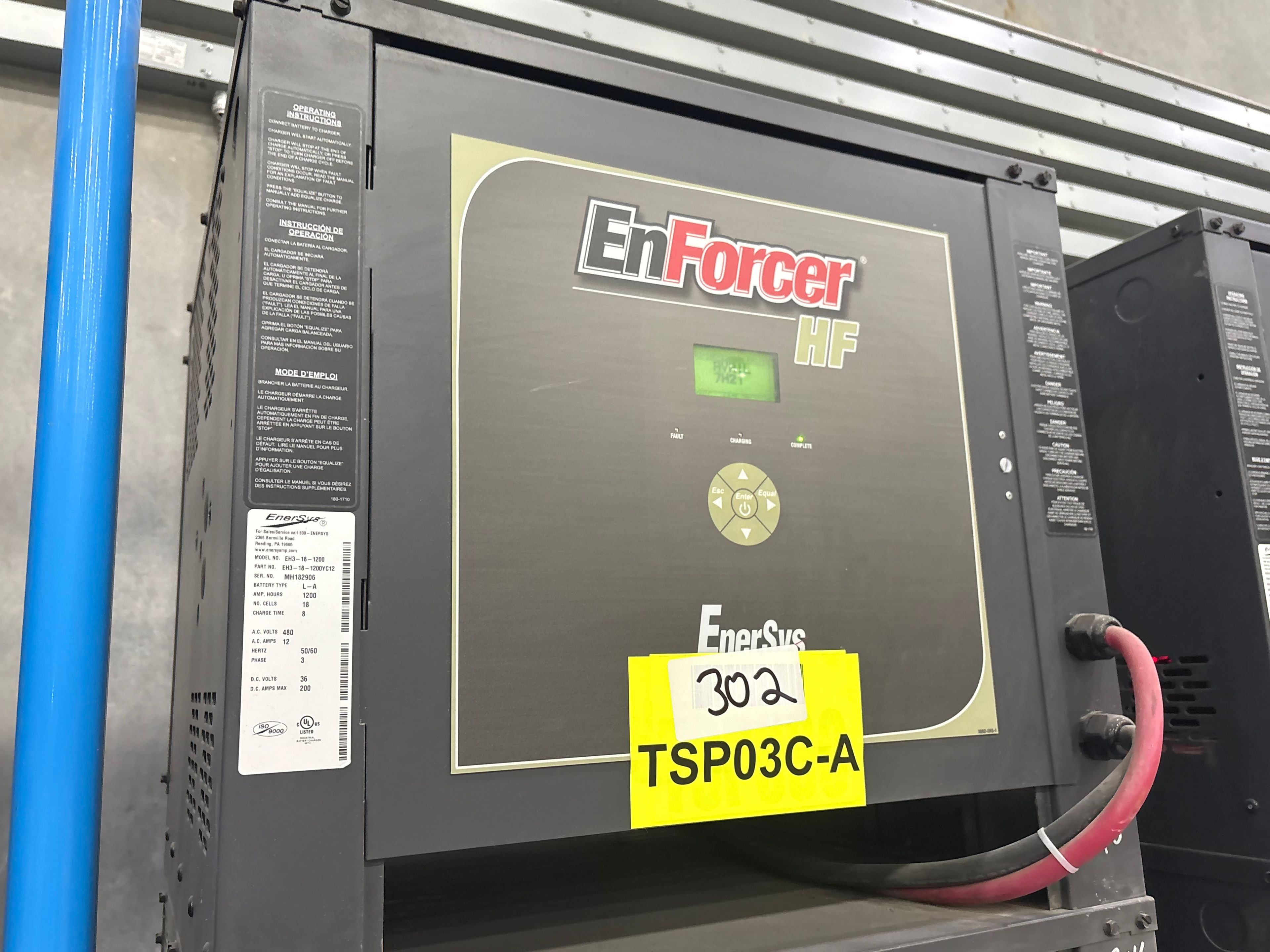 Enersys Enforcer HF- 36V Battery Charger