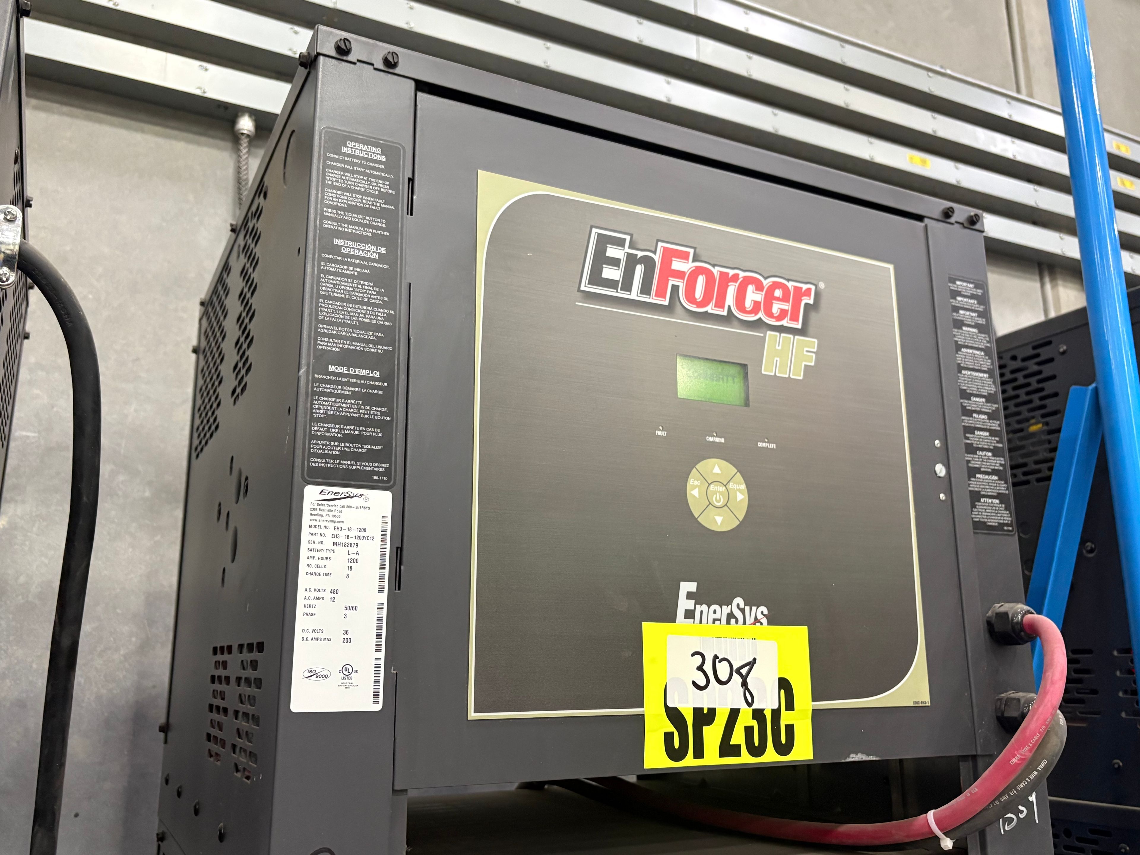 Enersys Enforcer HF- 36V Battery Charger