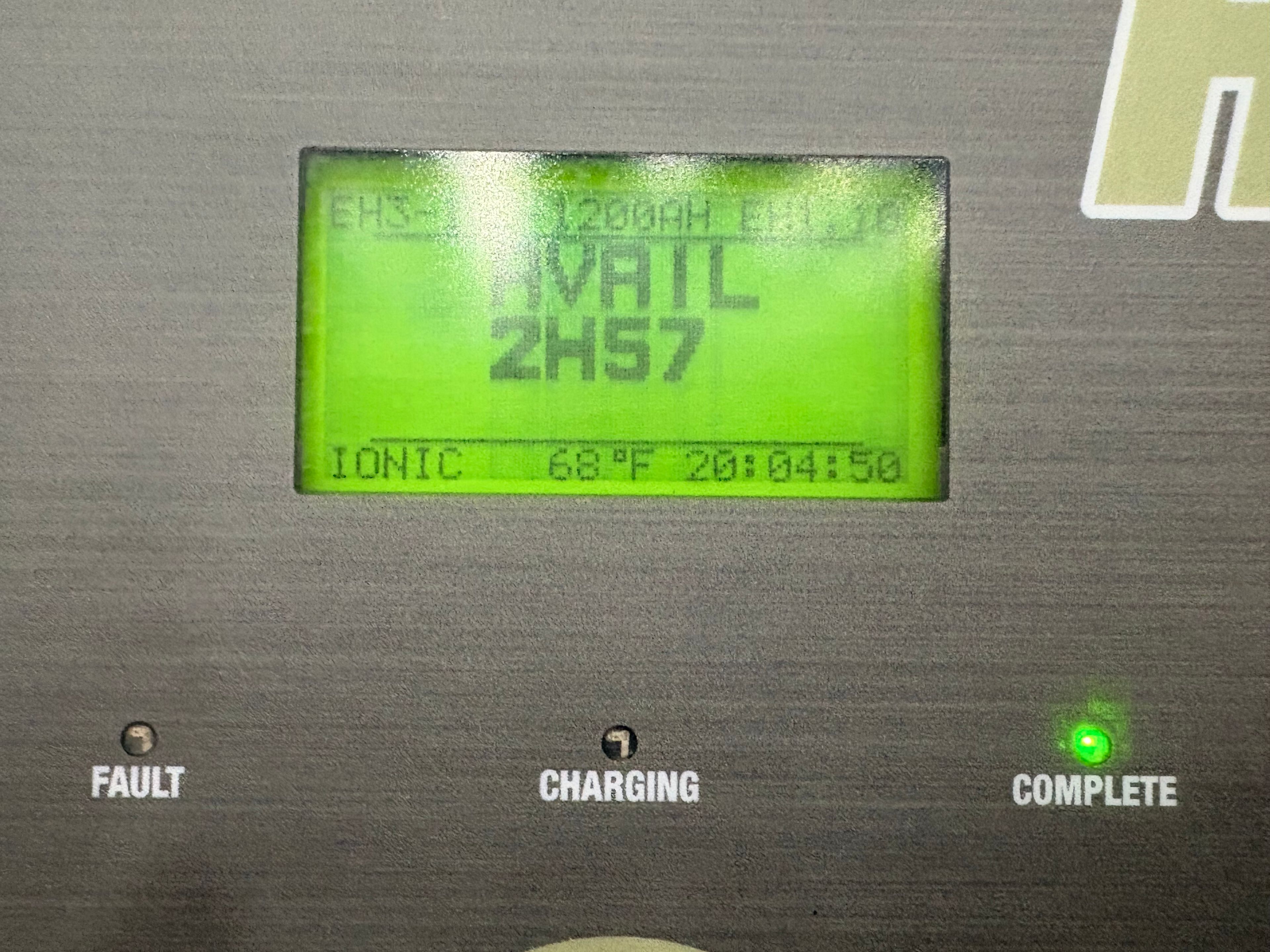 Enersys Enforcer HF- 36V Battery Charger - Document 2