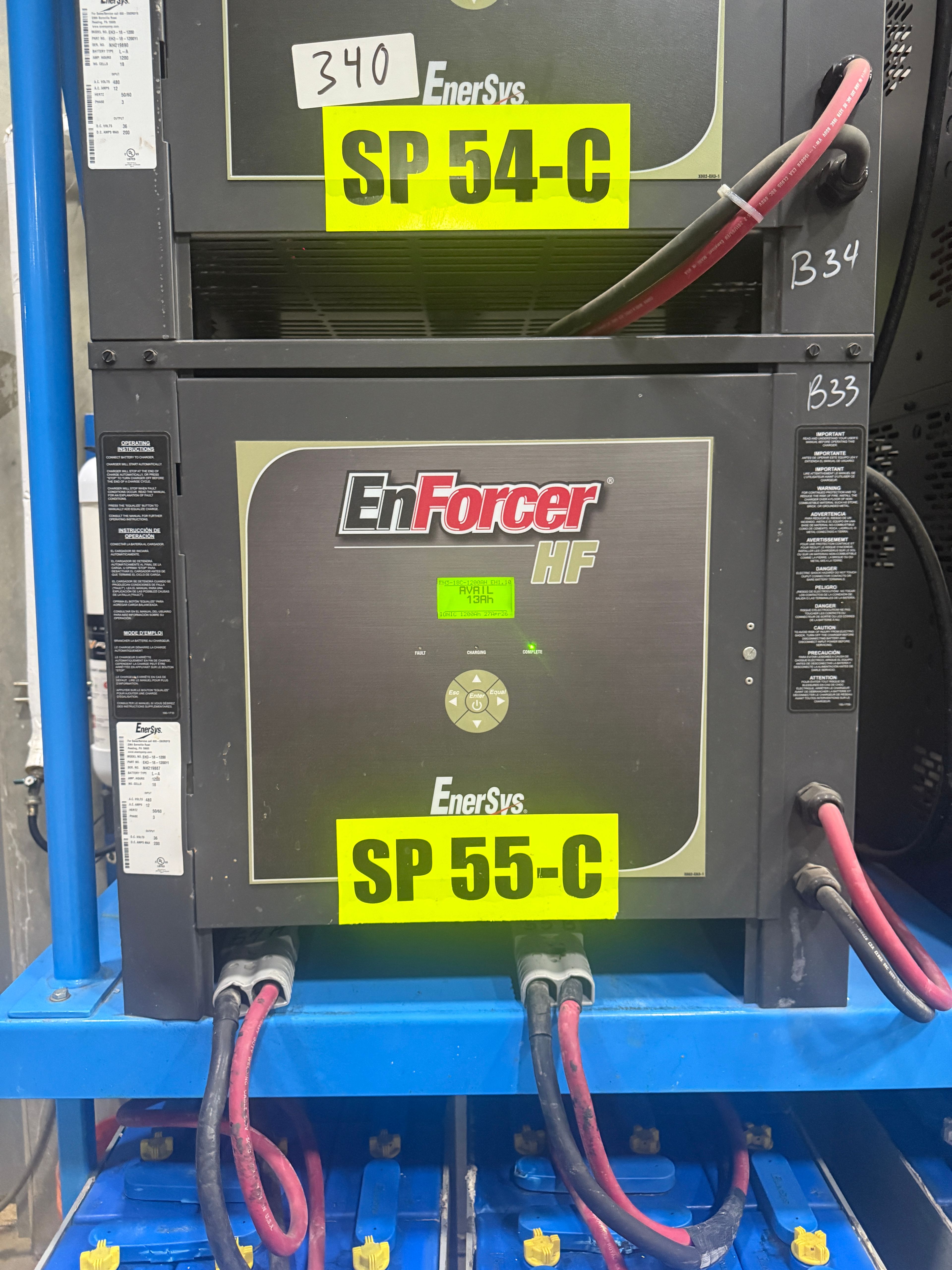 Enersys Enforcer HF- 36V Battery Charger