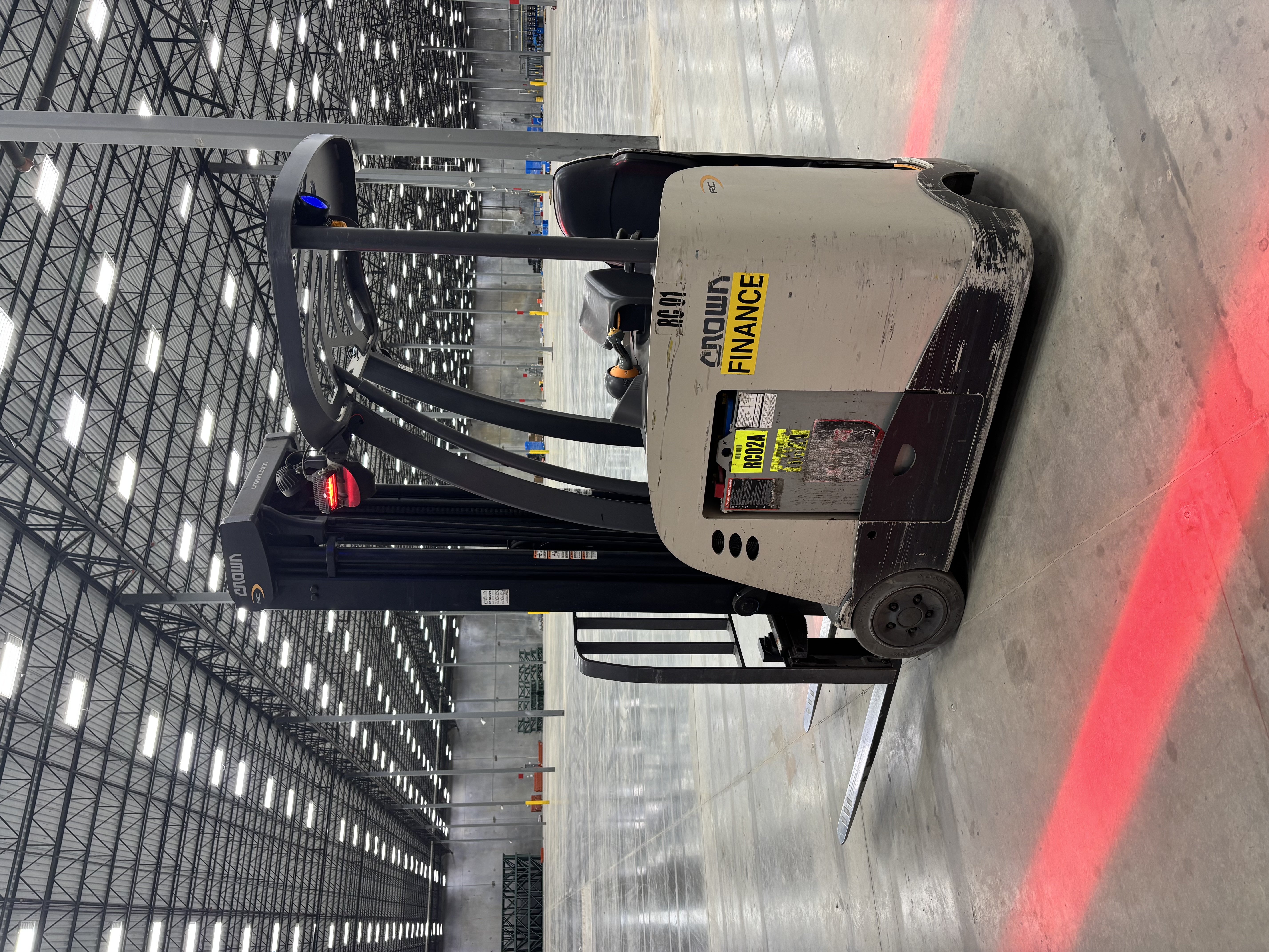 Crown RC5535 Stand up Counterbalance Forklift