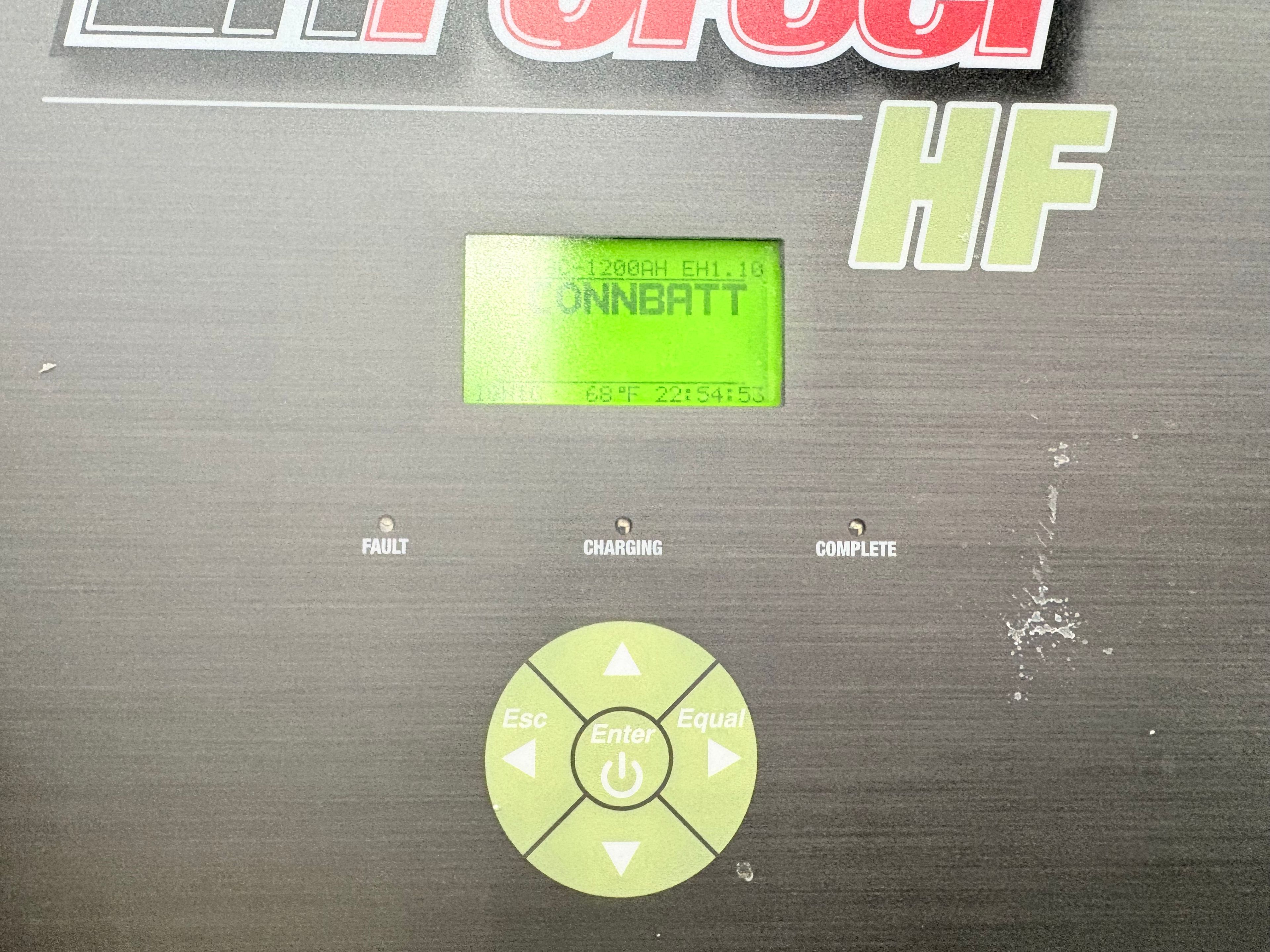Enersys Enforcer HF- 36V Battery Charger - Document 2