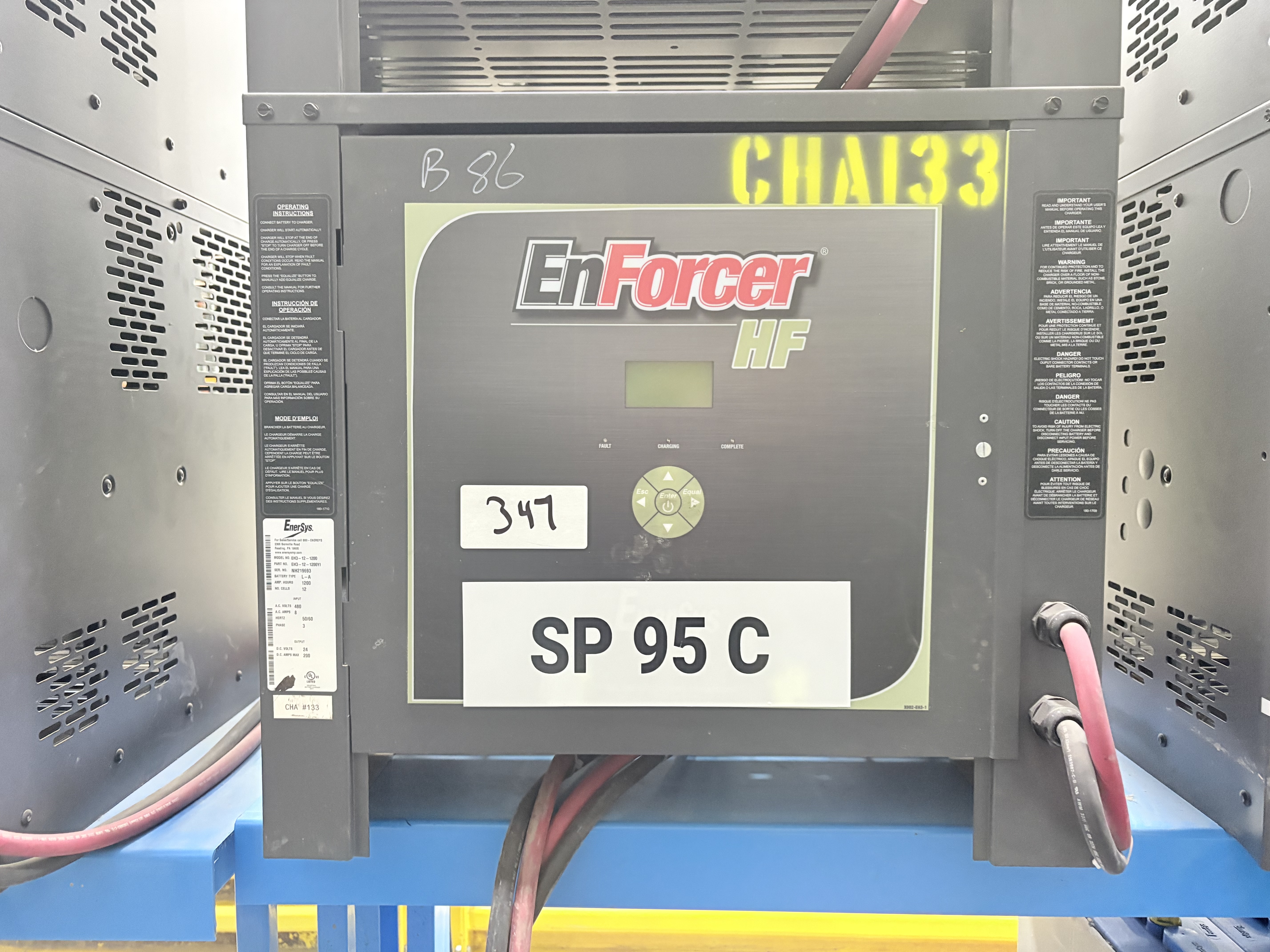 Enersys Enforcer HF- 24V Battery Charger