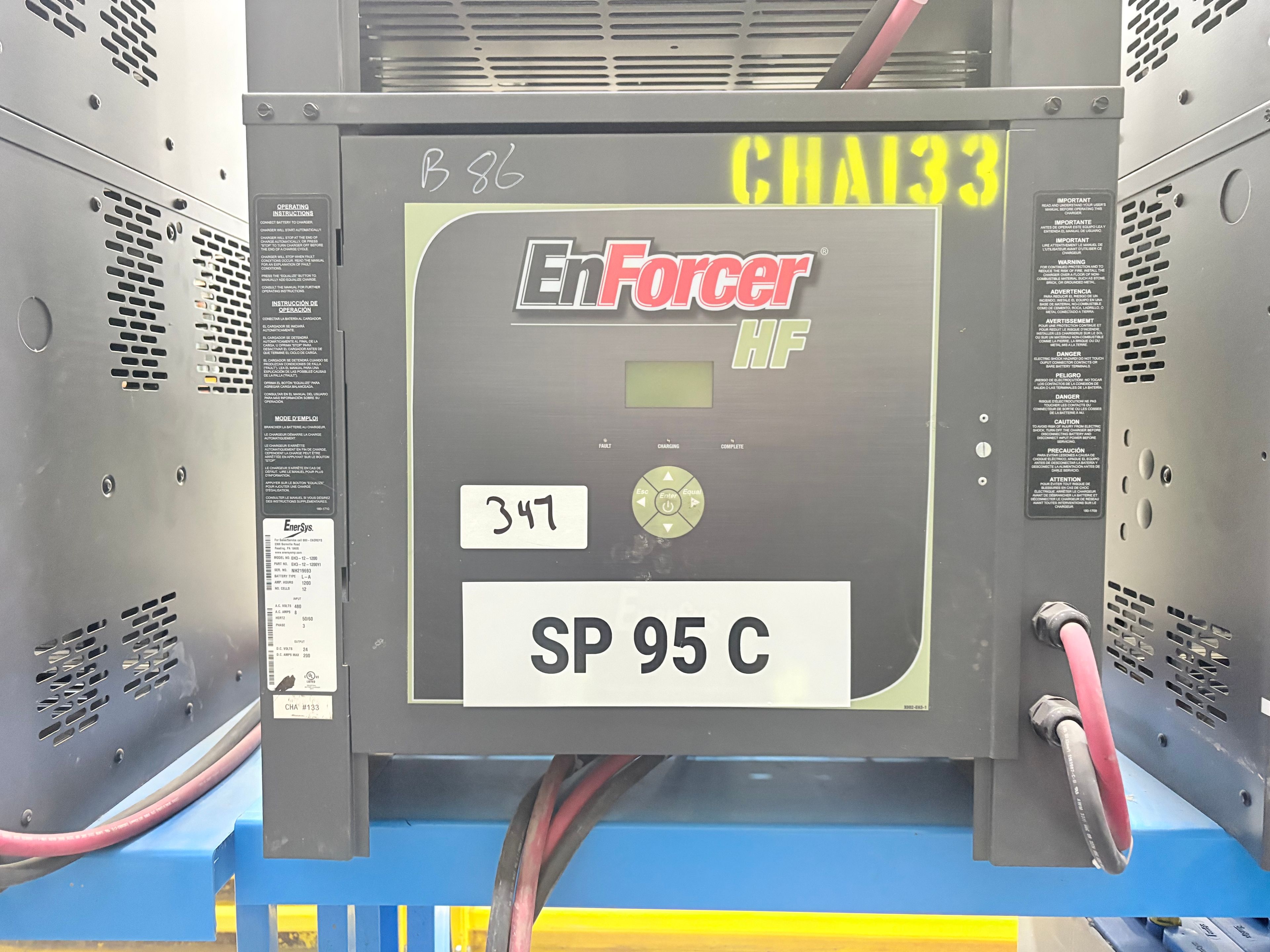 Enersys Enforcer HF- 24V Battery Charger
