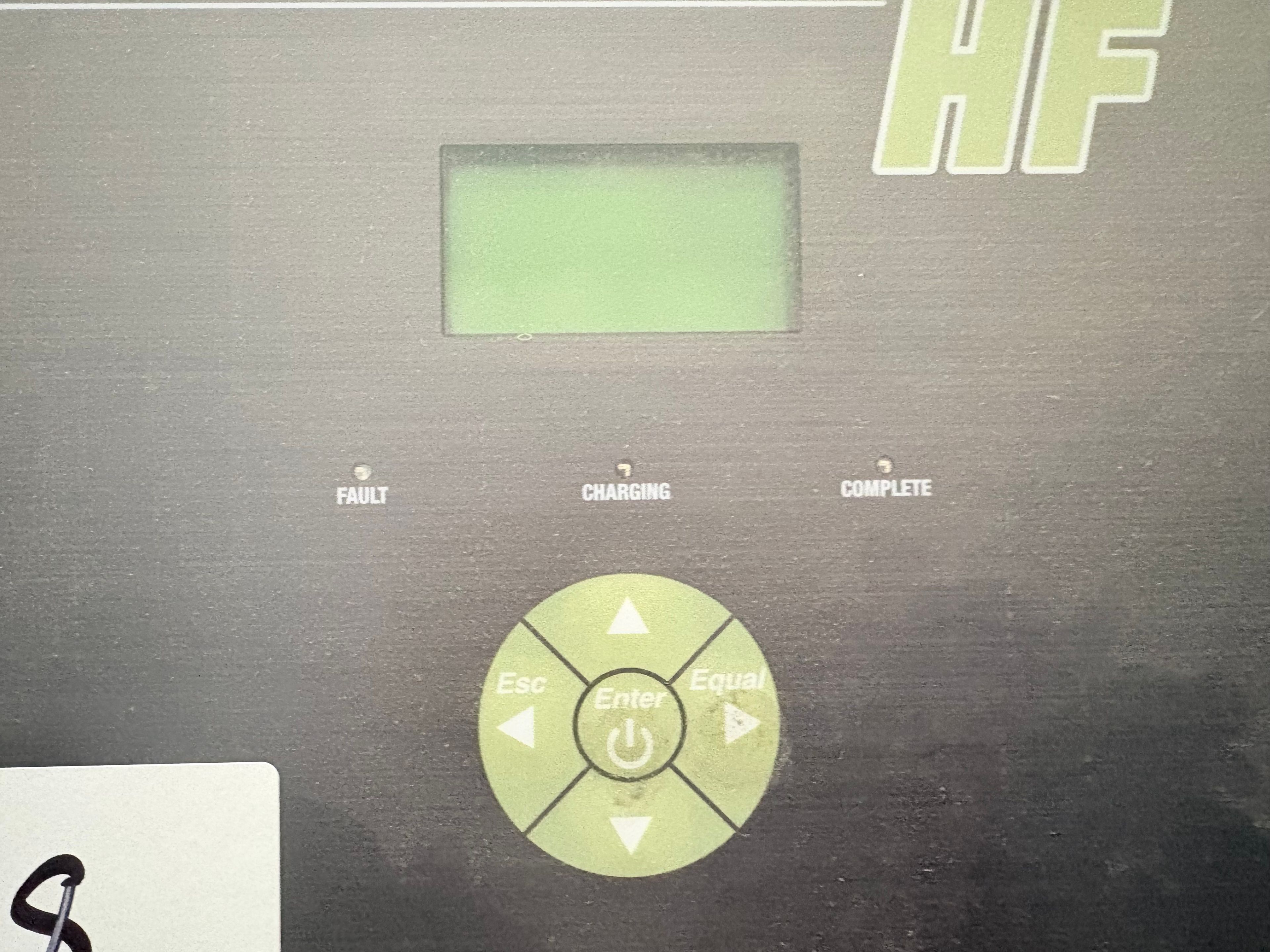 Enersys Enforcer HF- 24V Battery Charger - Document 2