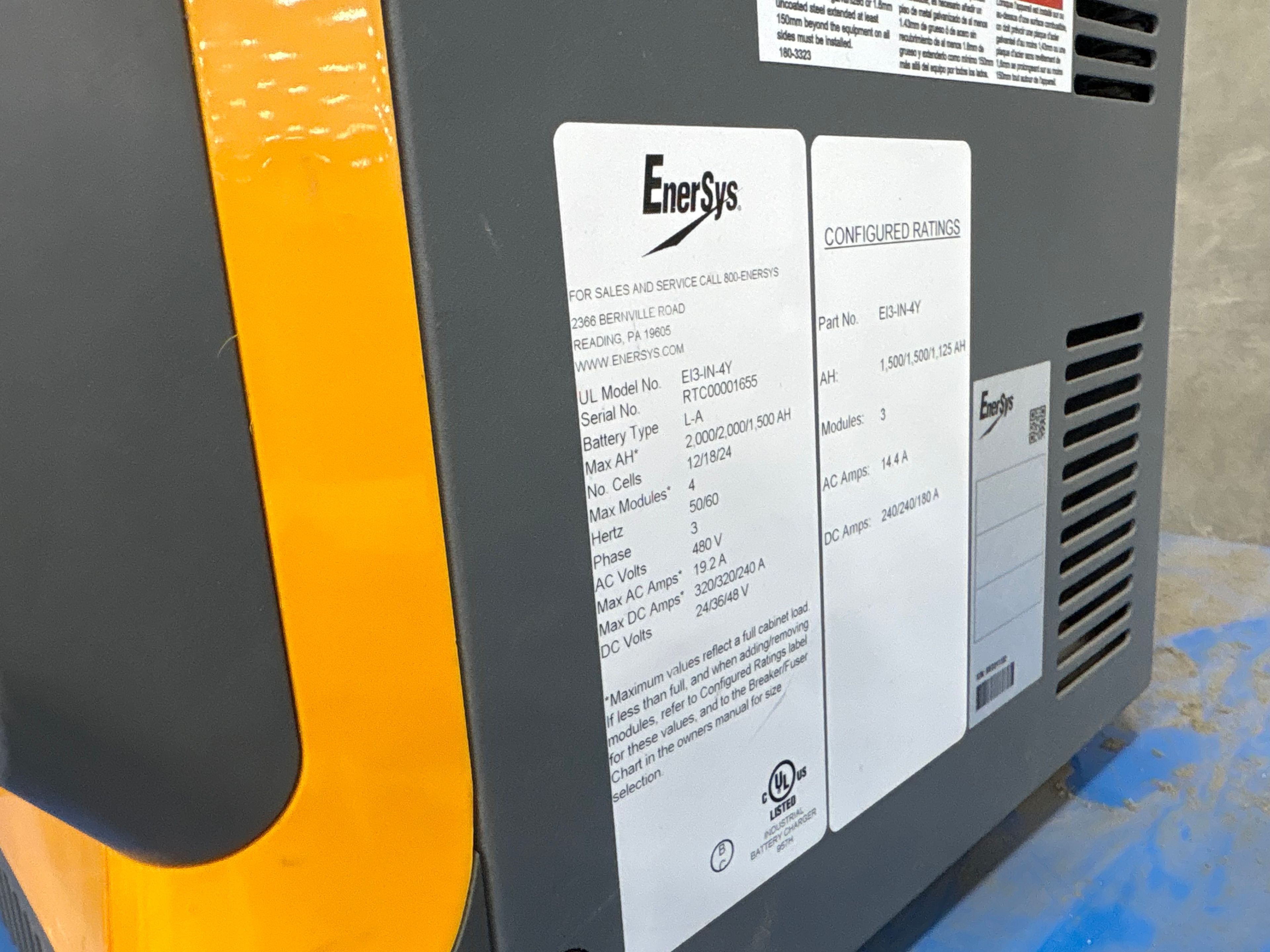Enersys Enforcer Impaq - 24V/36V/48V Charger - Document 5