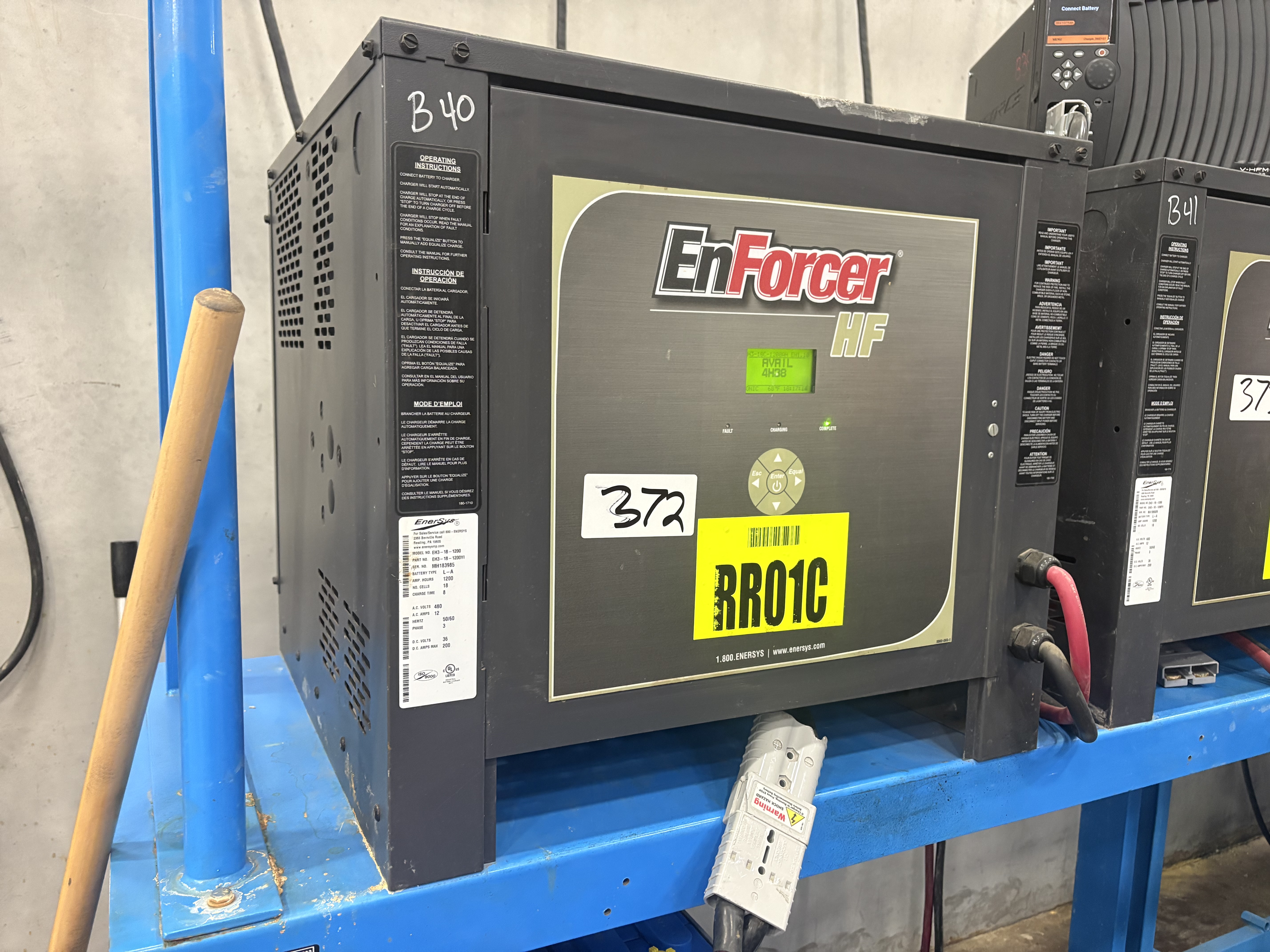 Enersys Enforcer HF- 36V Battery Charger