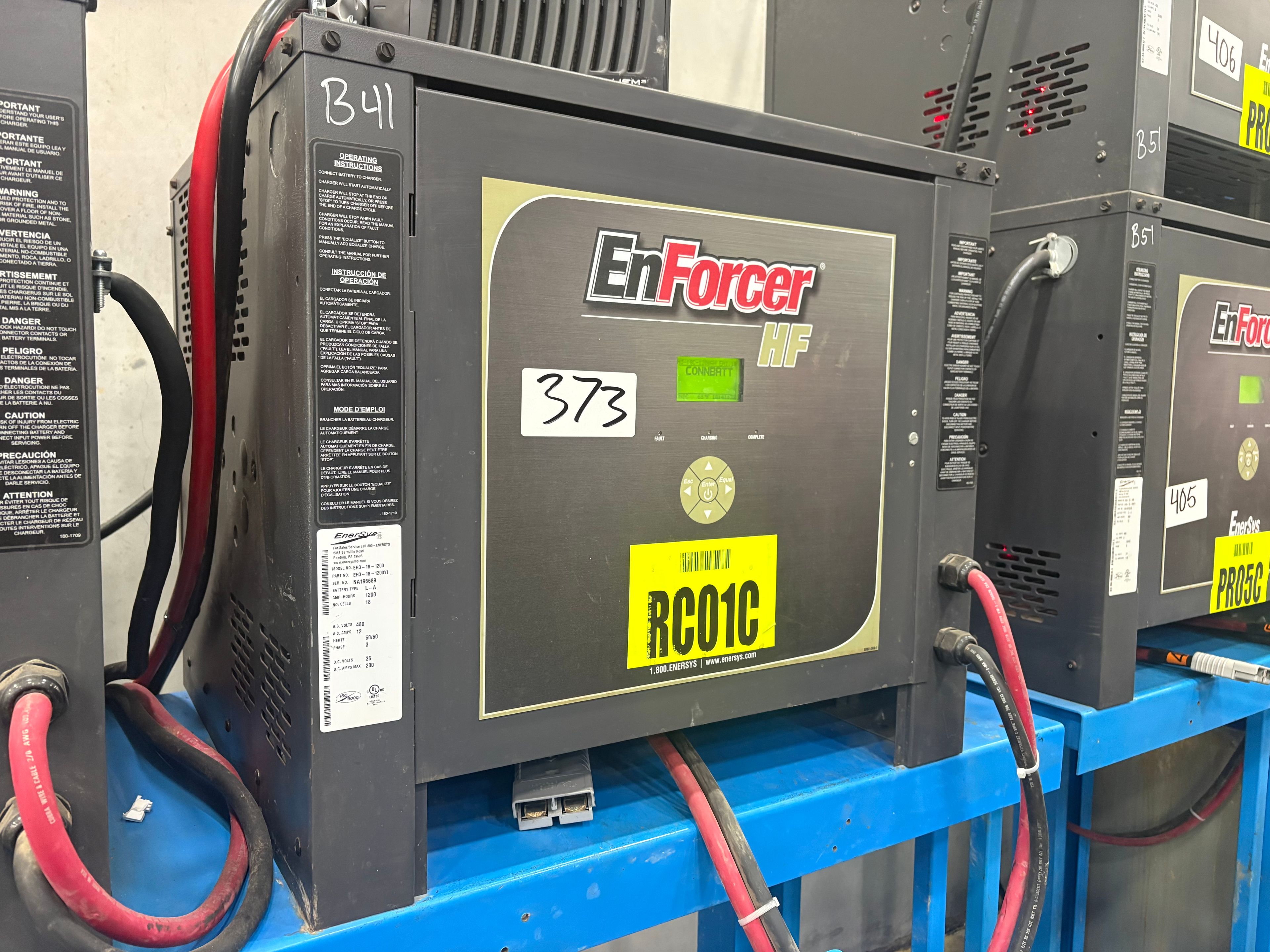 Enersys Enforcer HF- 36V Battery Charger