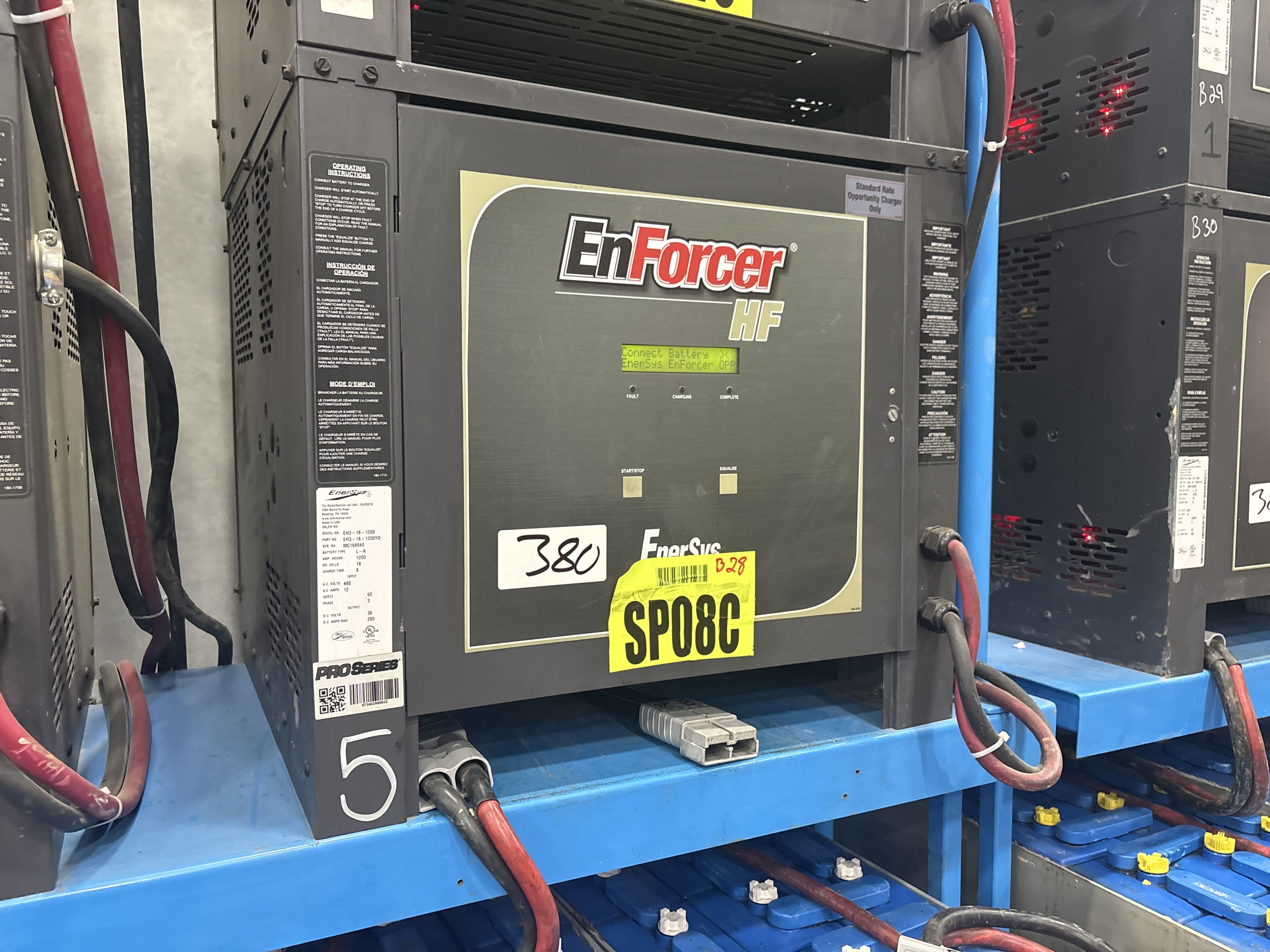 Enersys Enforcer HF- 36V Battery Charger