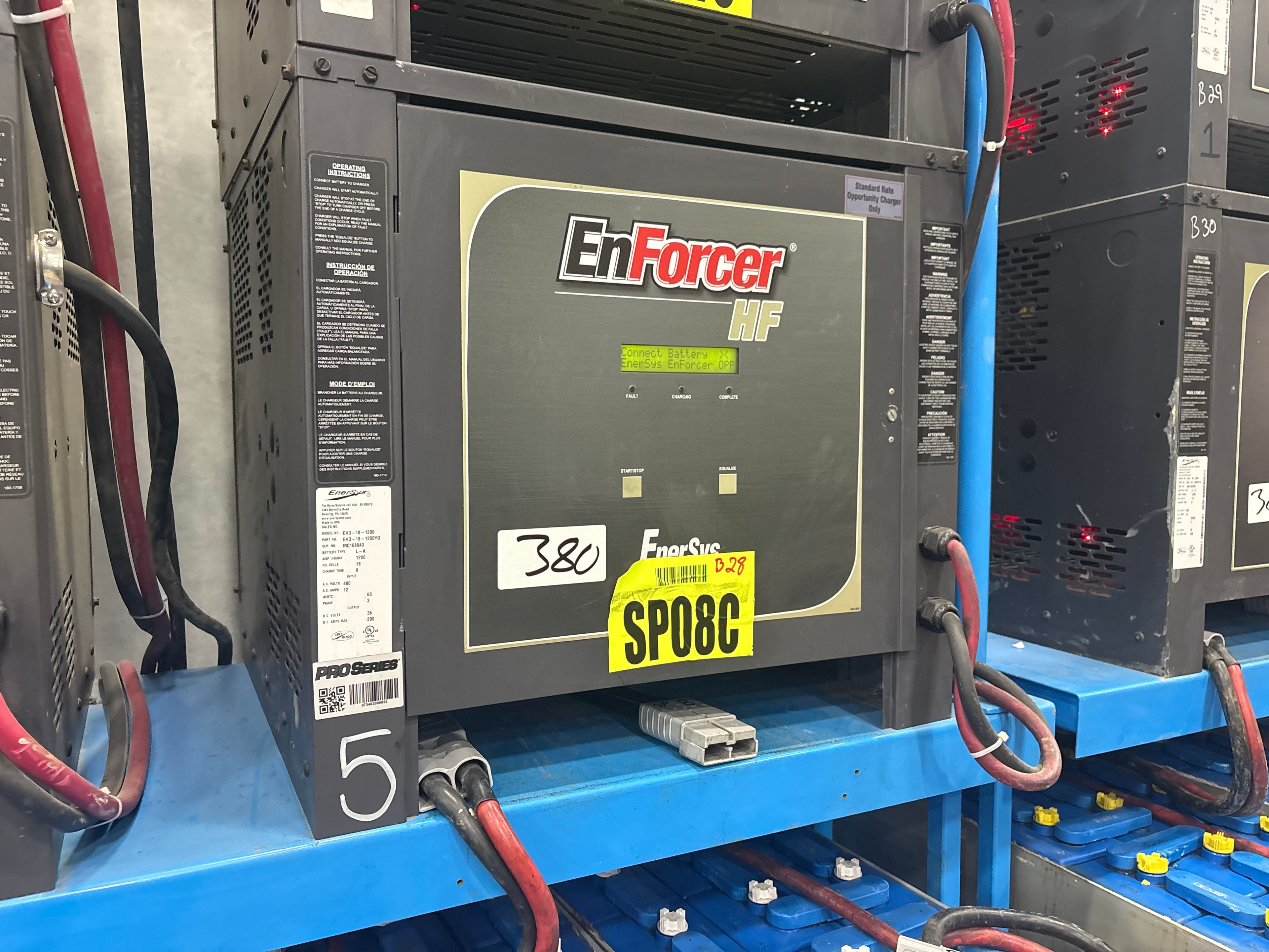 Enersys Enforcer HF- 36V Battery Charger