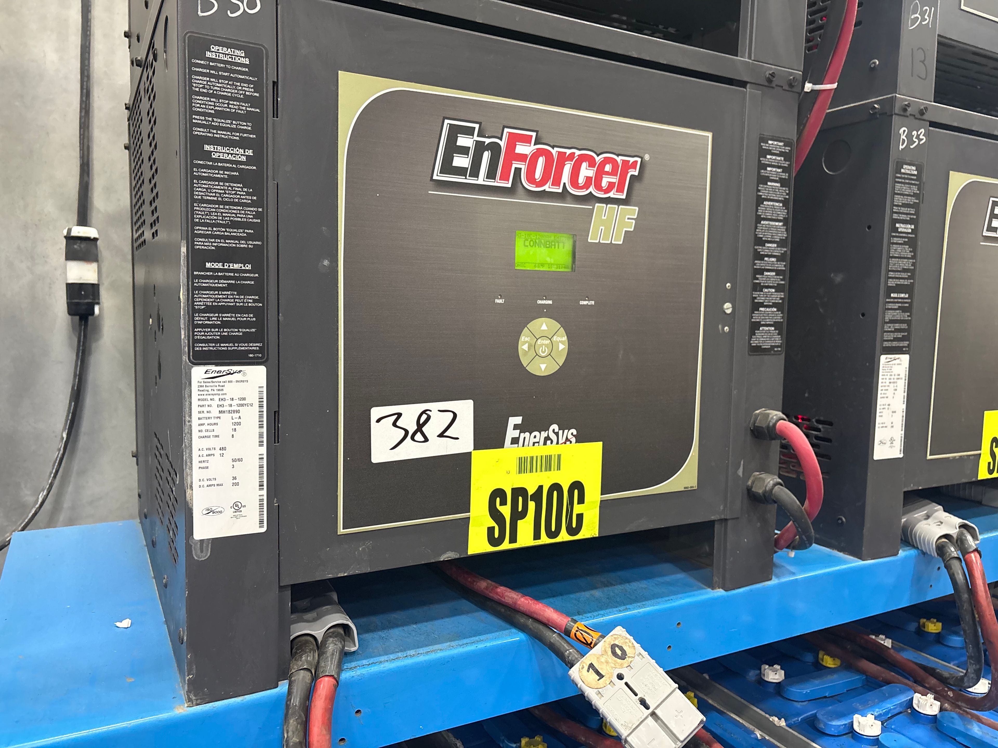 Enersys Enforcer HF- 36V Battery Charger