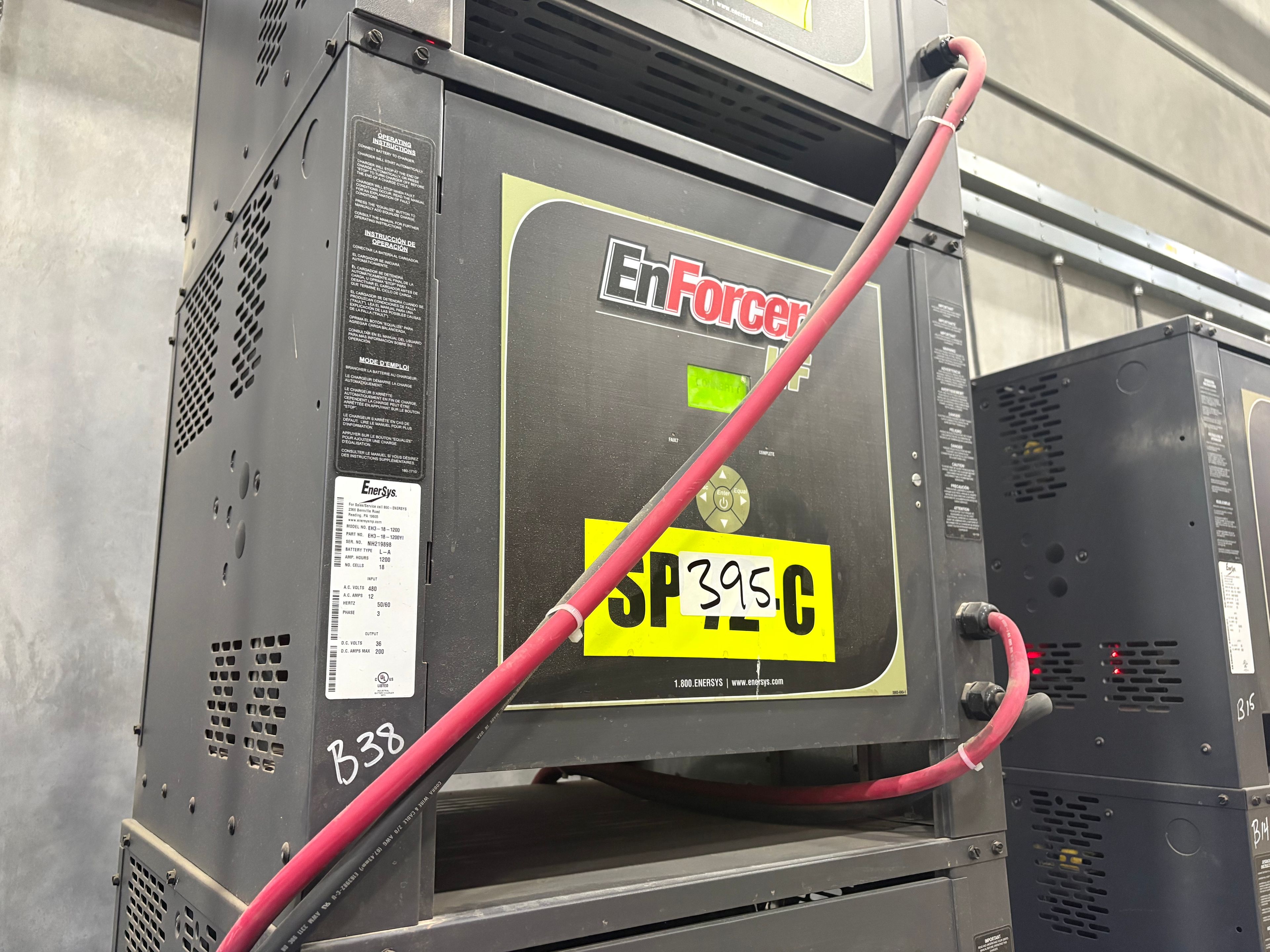Enersys Enforcer HF- 36V Battery Charger