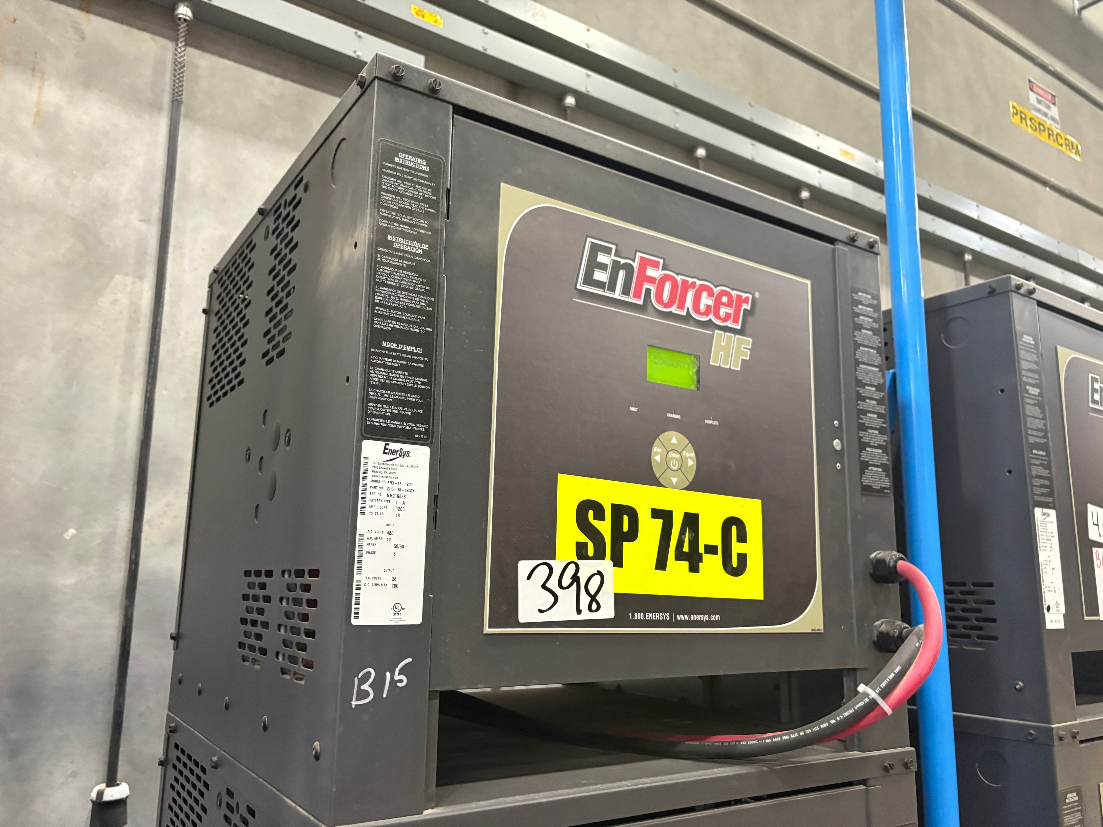Enersys Enforcer HF- 36V Battery Charger