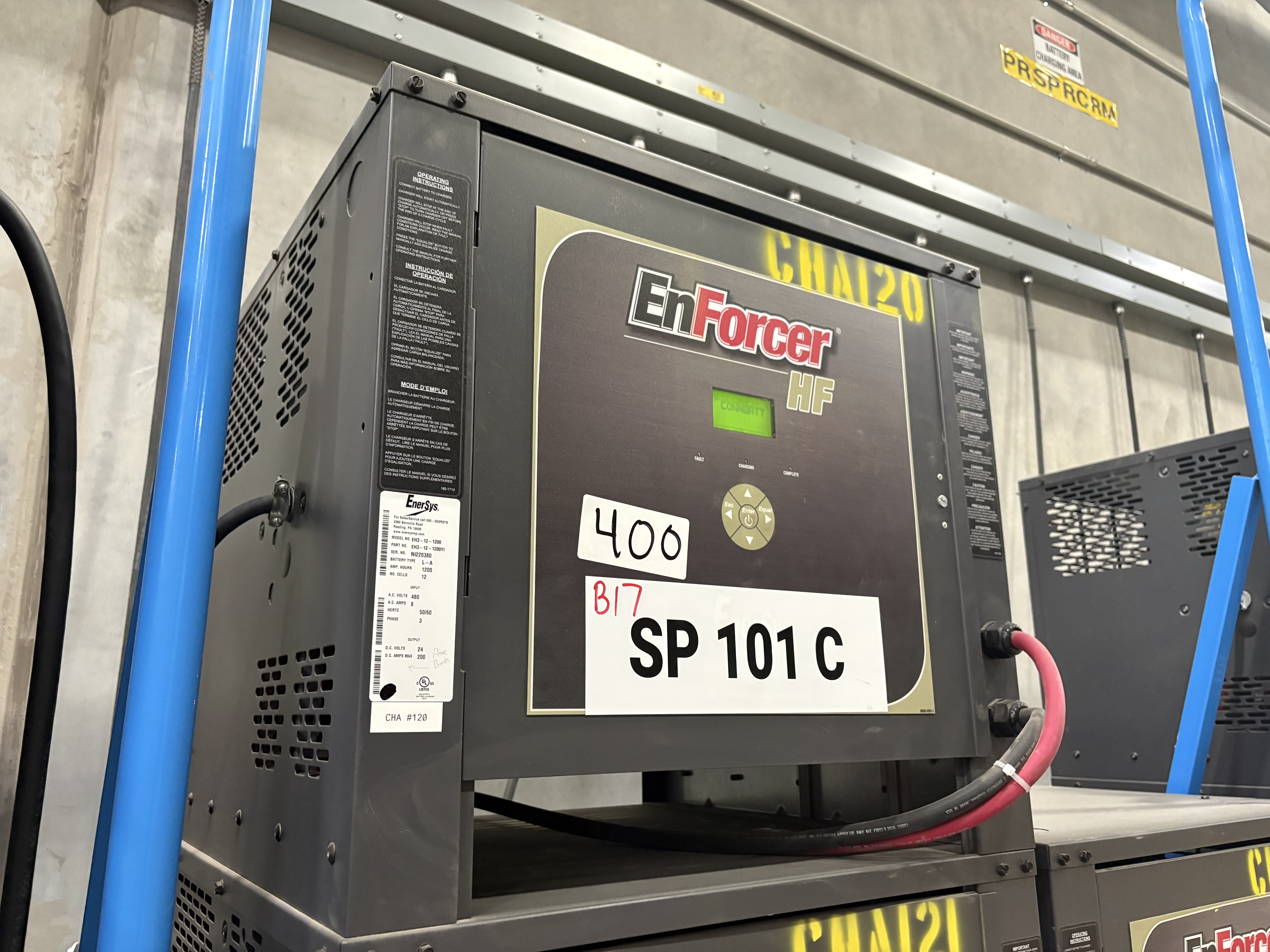 Enersys Enforcer HF- 24V Battery Charger