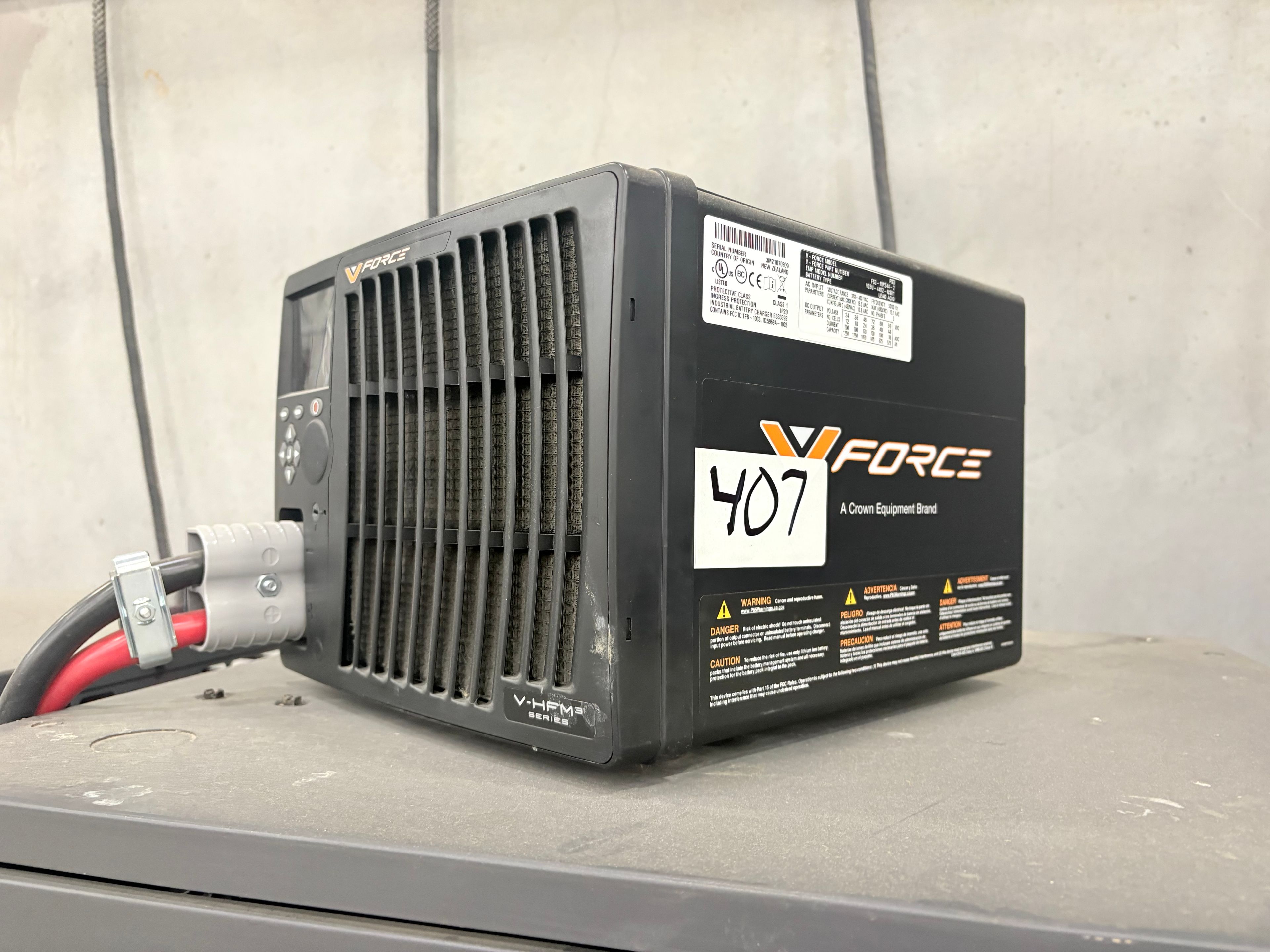 V-Force VHFM(3) - 24/36/48/72/80/96V Battery Charger - Document 1