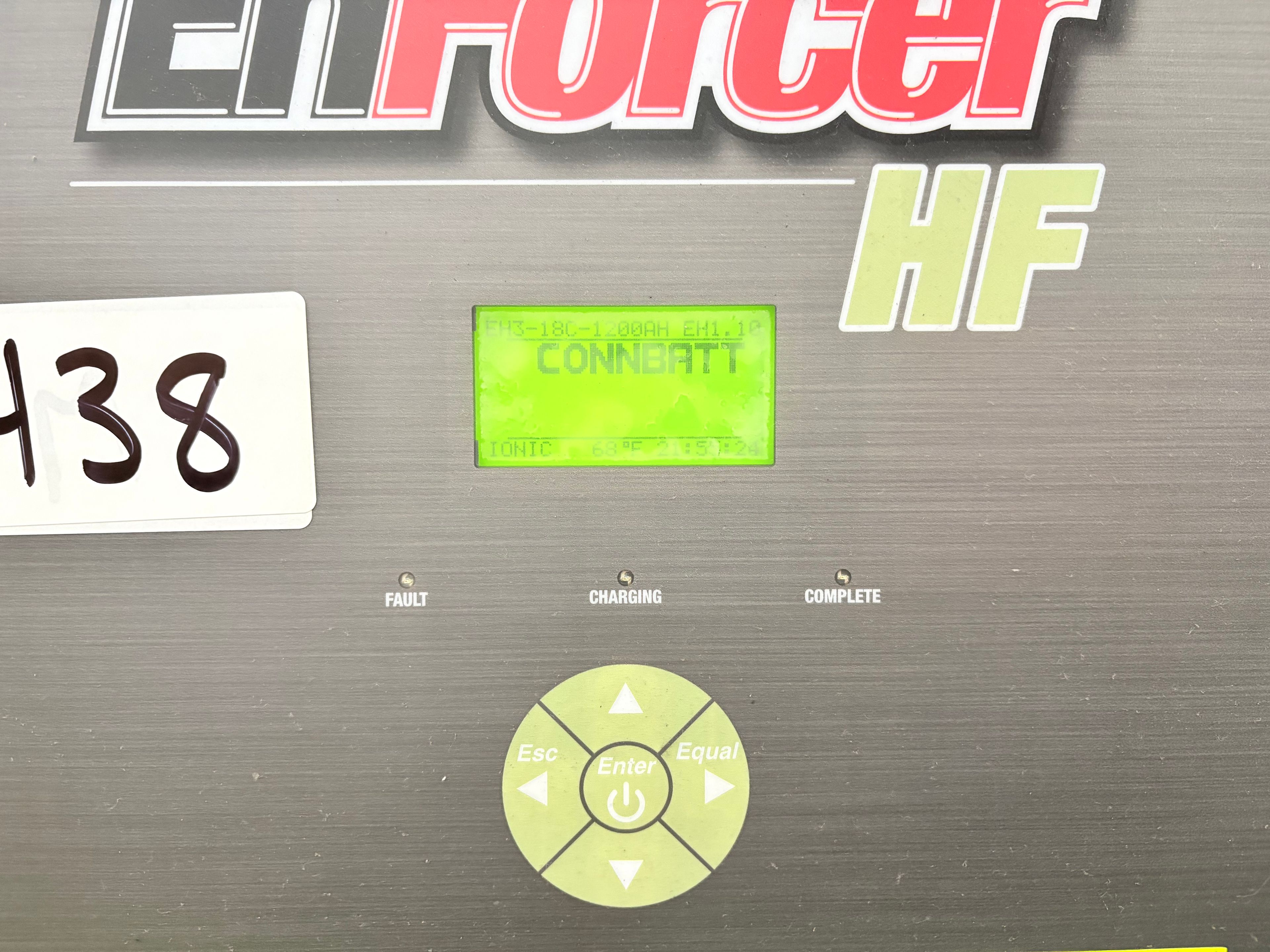 Enersys Enforcer HF- 36V Battery Charger - Document 2
