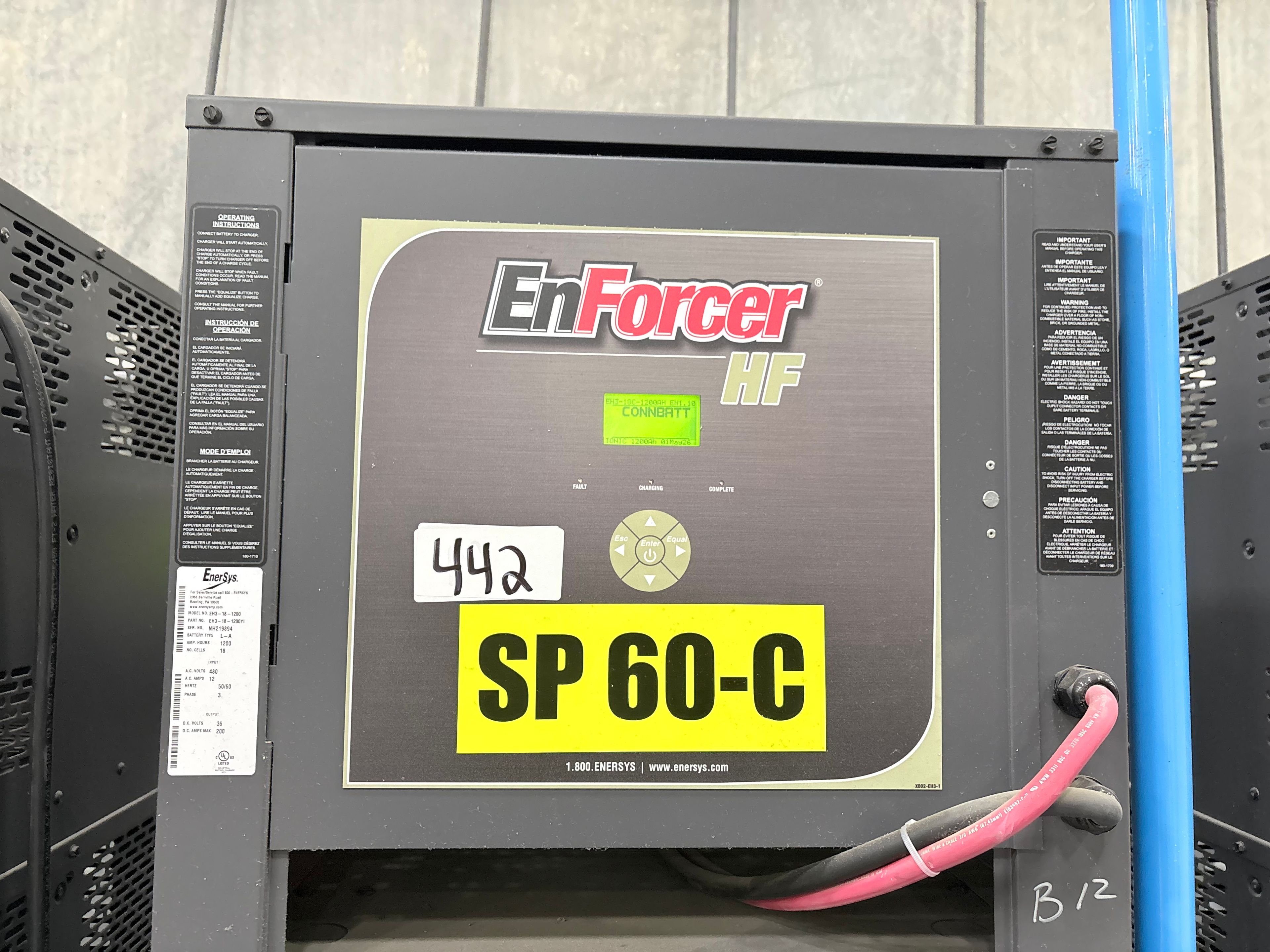 Enersys Enforcer HF- 36V Battery Charger