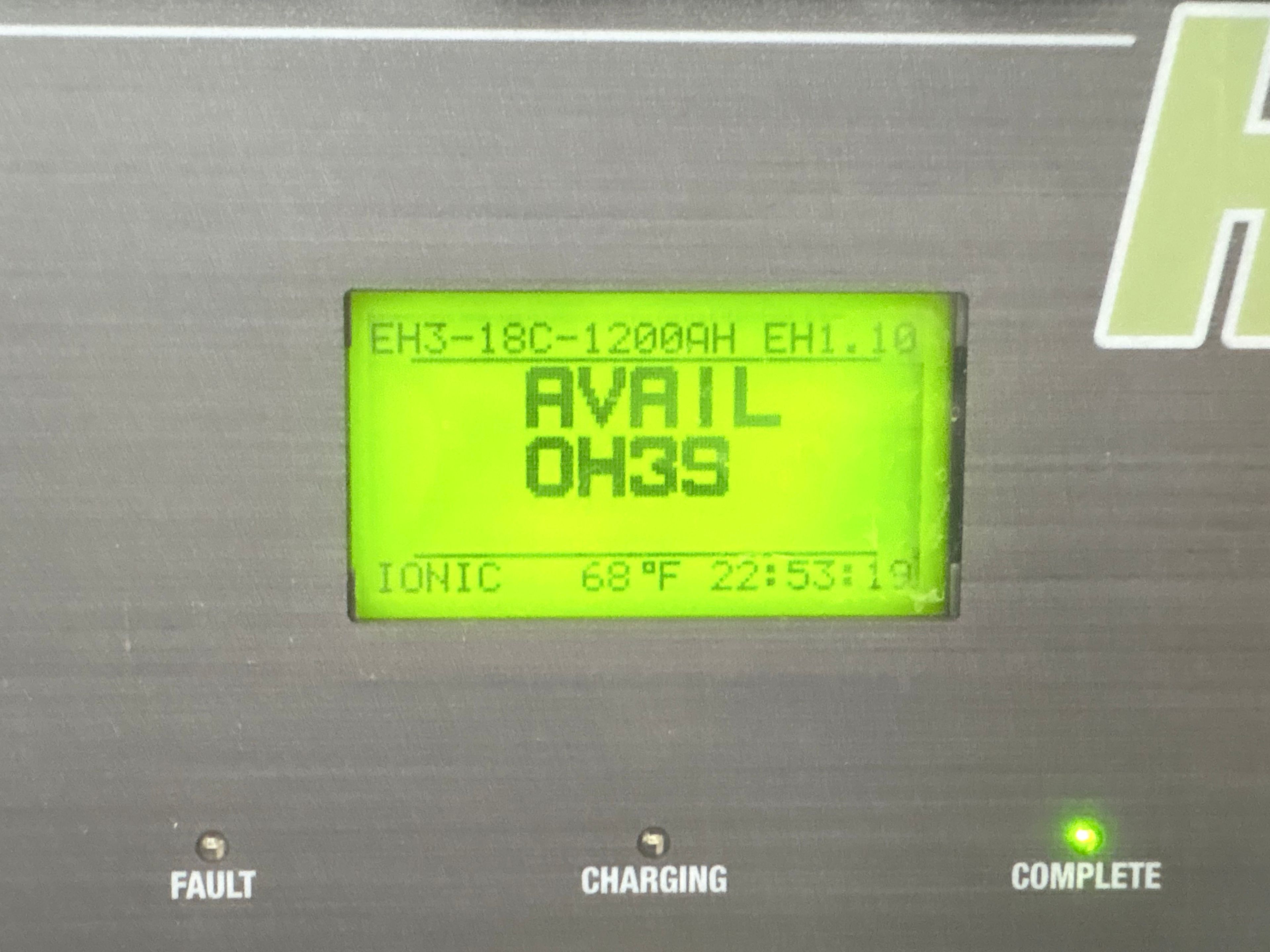 Enersys Enforcer HF- 36V Battery Charger - Document 2