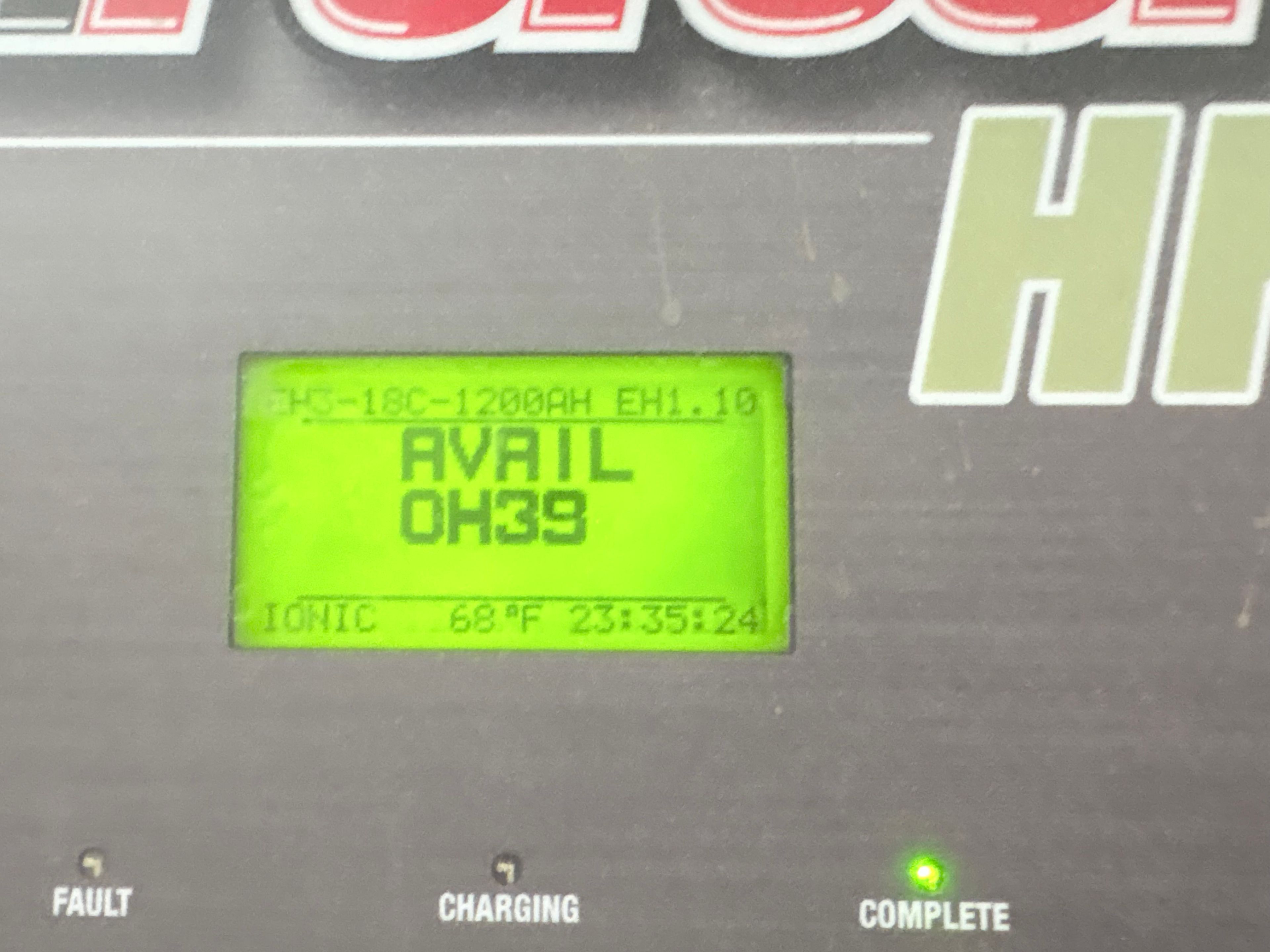 Enersys Enforcer HF- 36V Battery Charger - Document 2