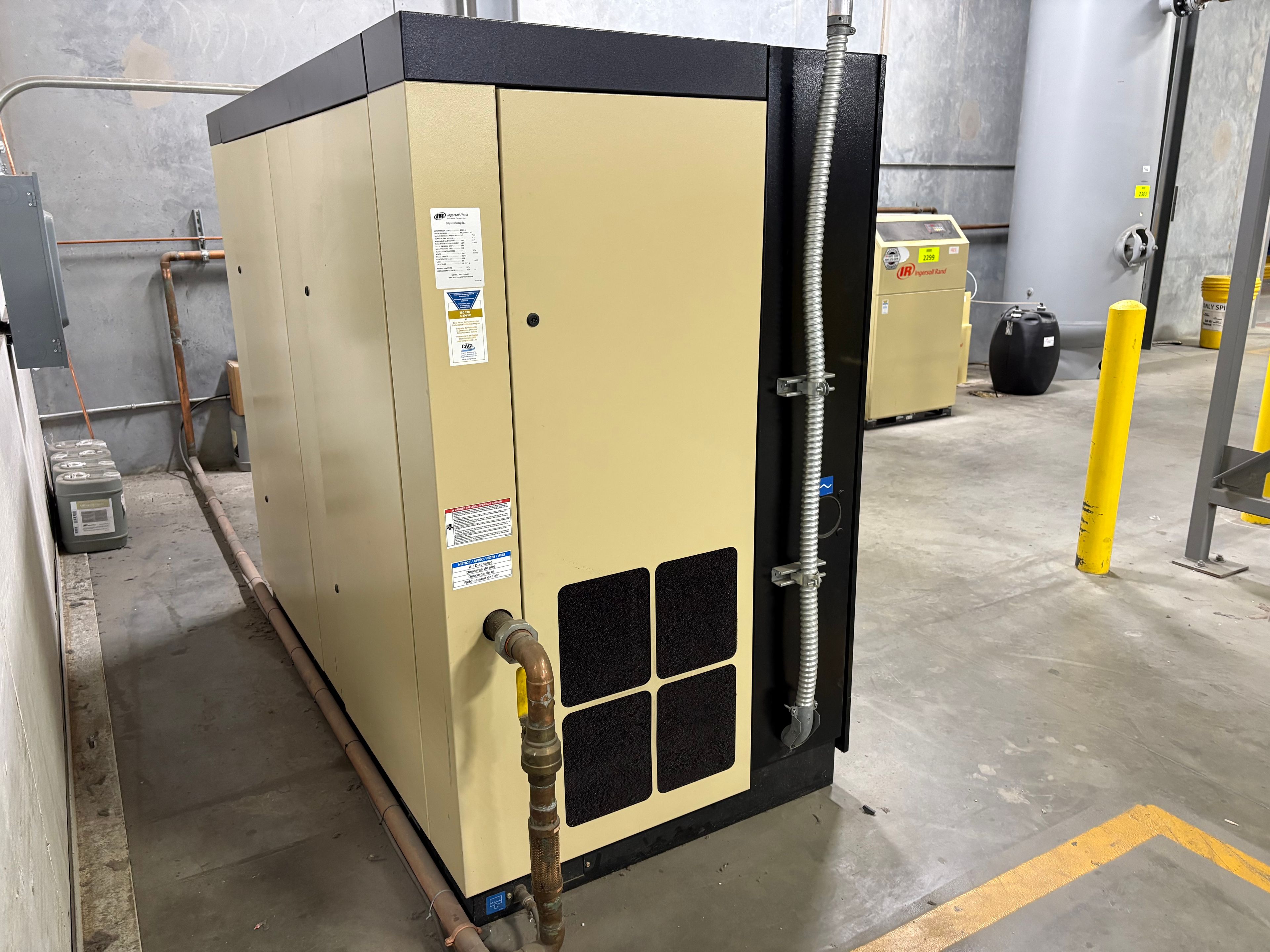 Ingressoll Brand Air Compressor - Model R75N-A - Document 5