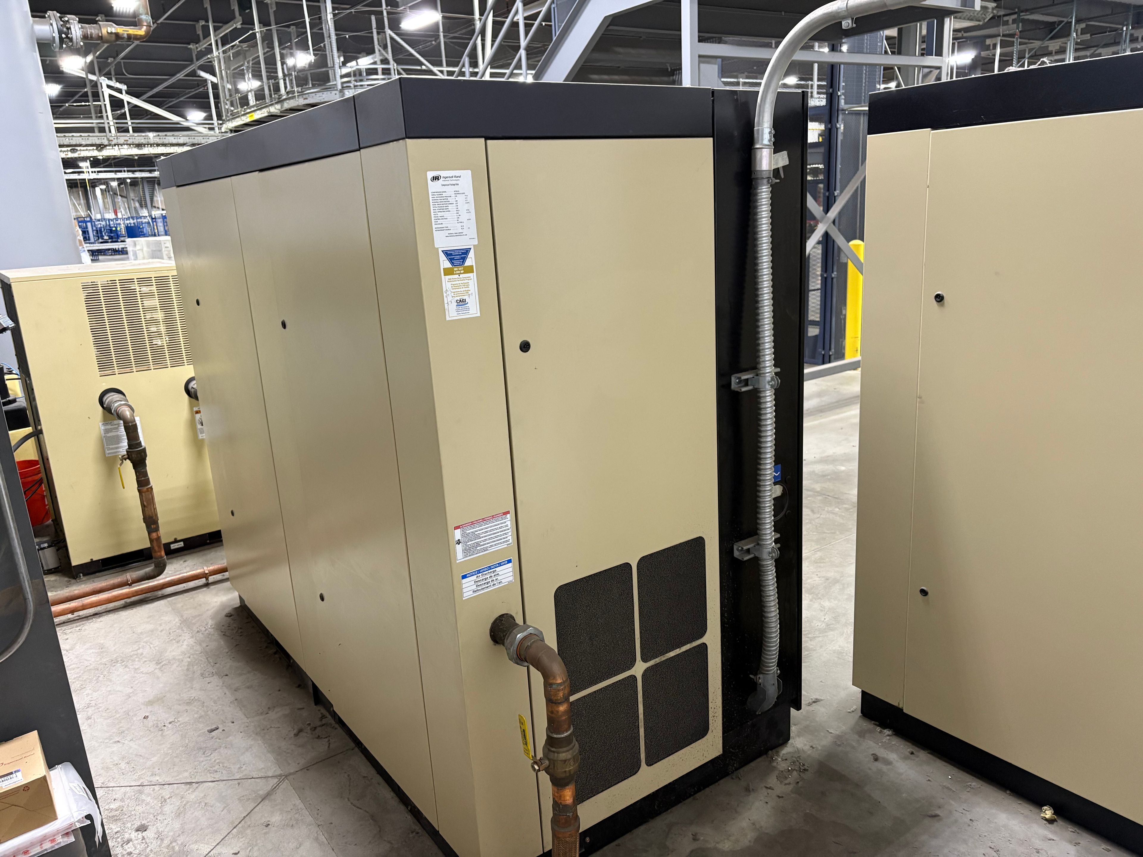 Ingressoll Brand Air Compressor - Model R75N-A - Document 2