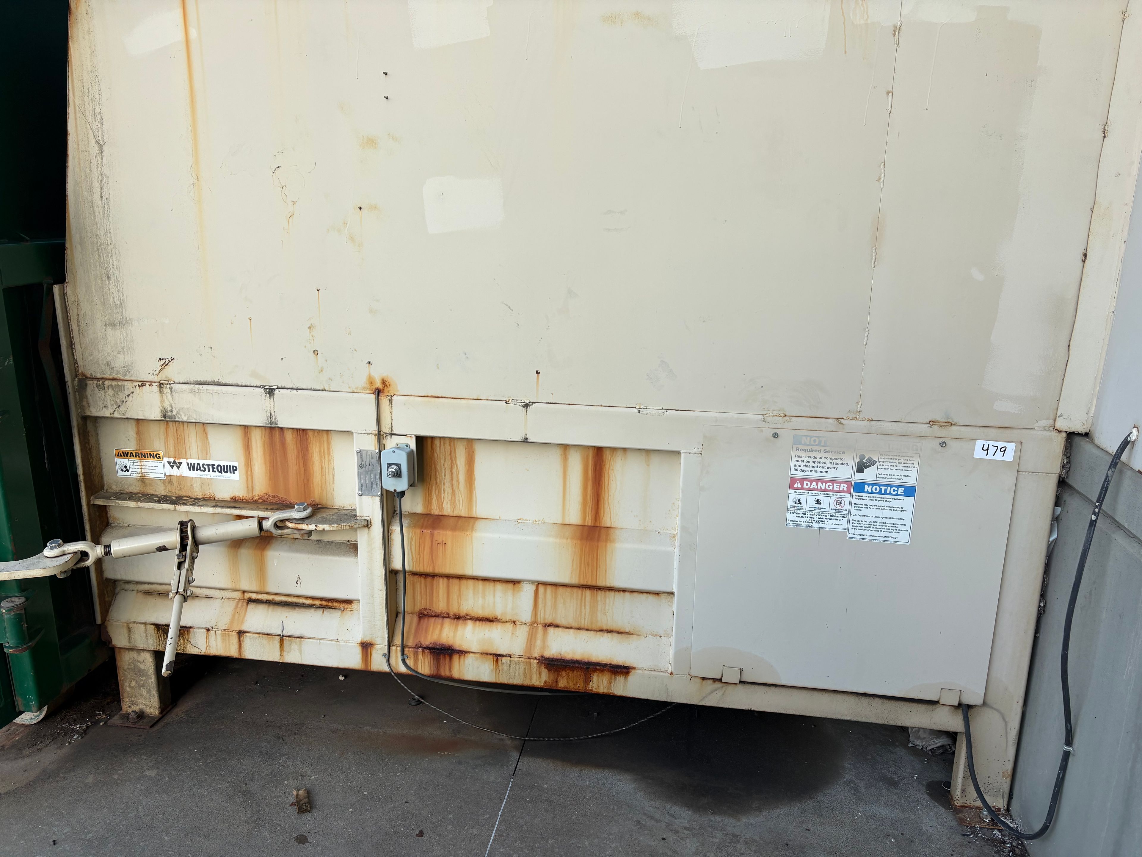 Waste Equipt  Door Compactor Unit - Model 245HD - Document 3