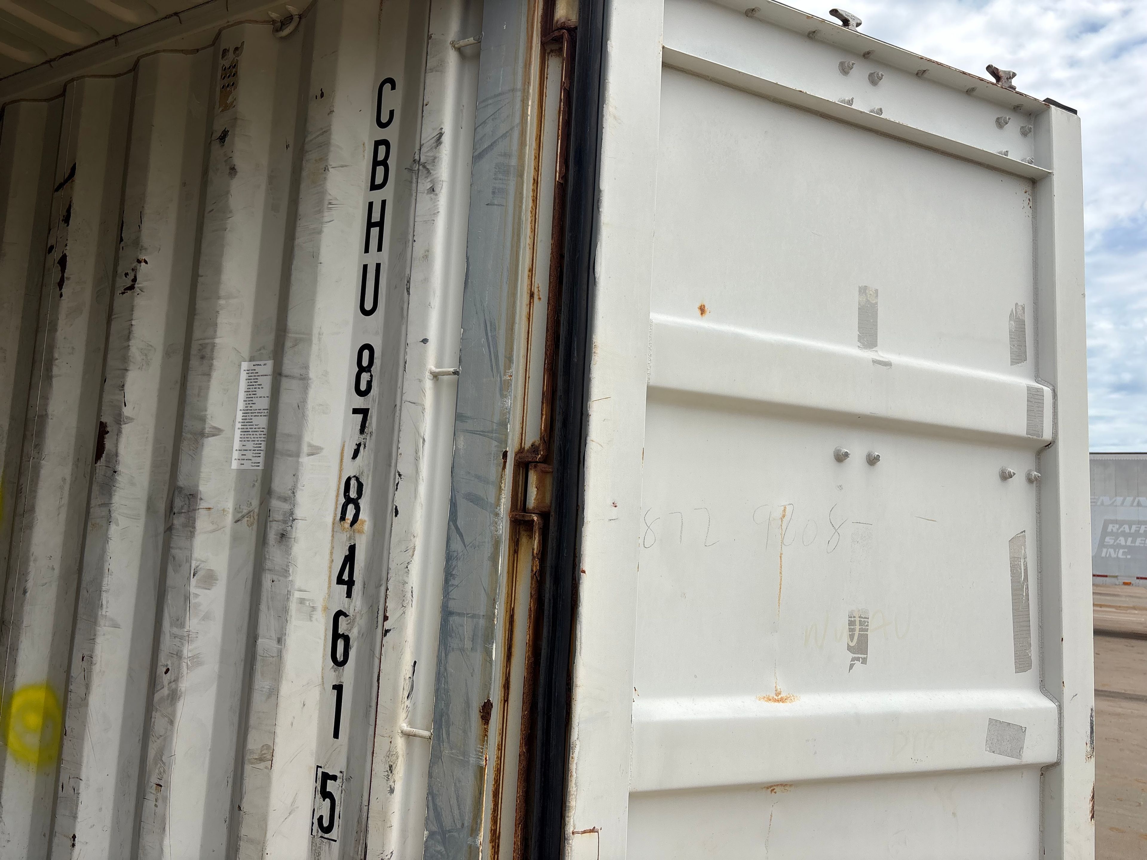CIMC Storage Container - 40' x 8' x 116" - 2700 Cubic Feet - Document 4