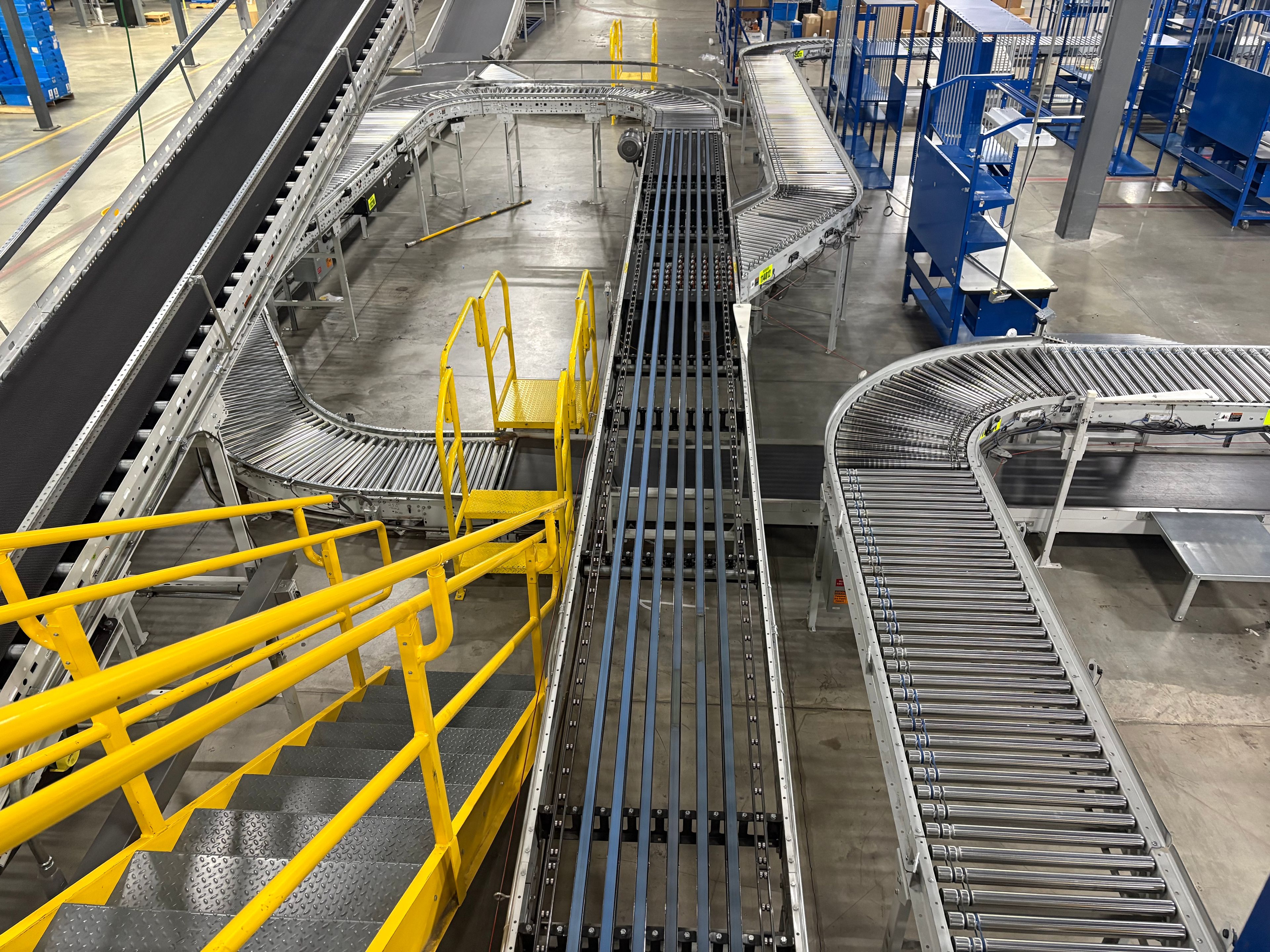TGW Narrow Belt Sorter - NBS 30/90 - 145' 6" x 30" x 22" - 4 Send-offs - Document 7