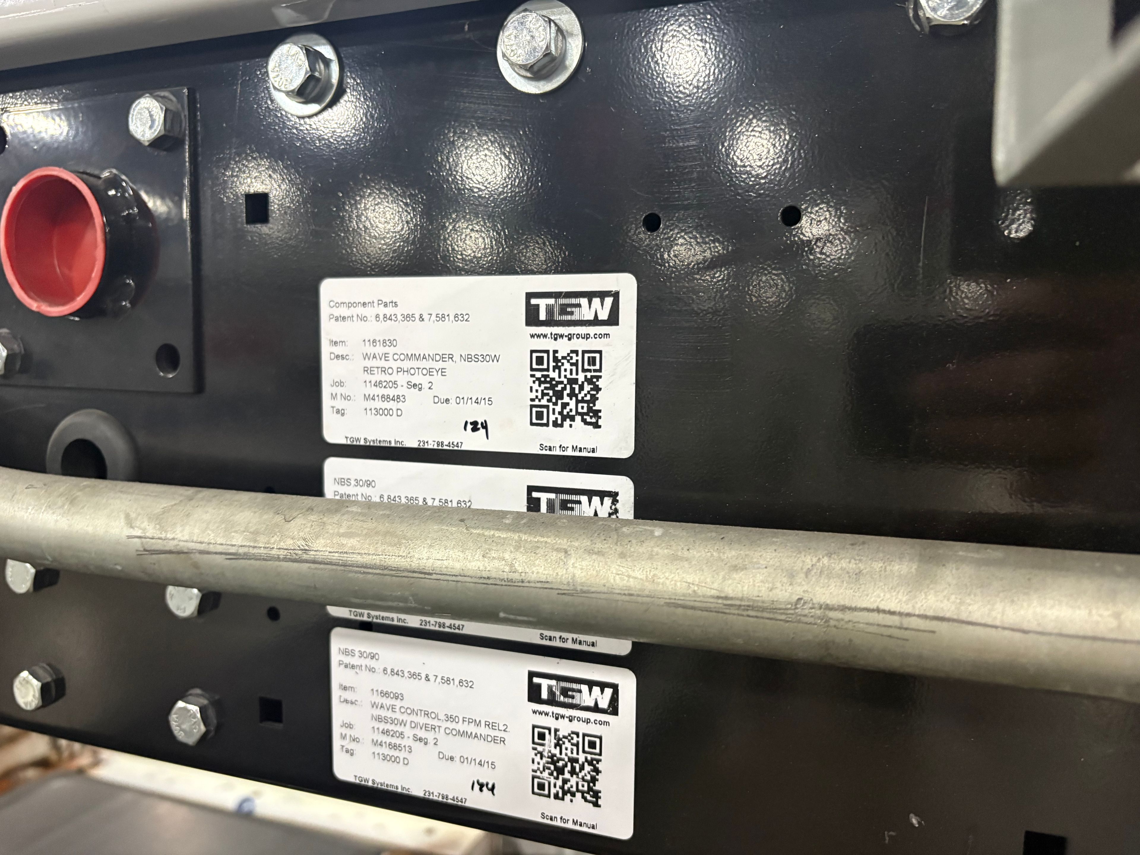 TGW Narrow Belt Sorter - NBS 30/90 - 145' 6" x 30" x 22" - 4 Send-offs - Document 9