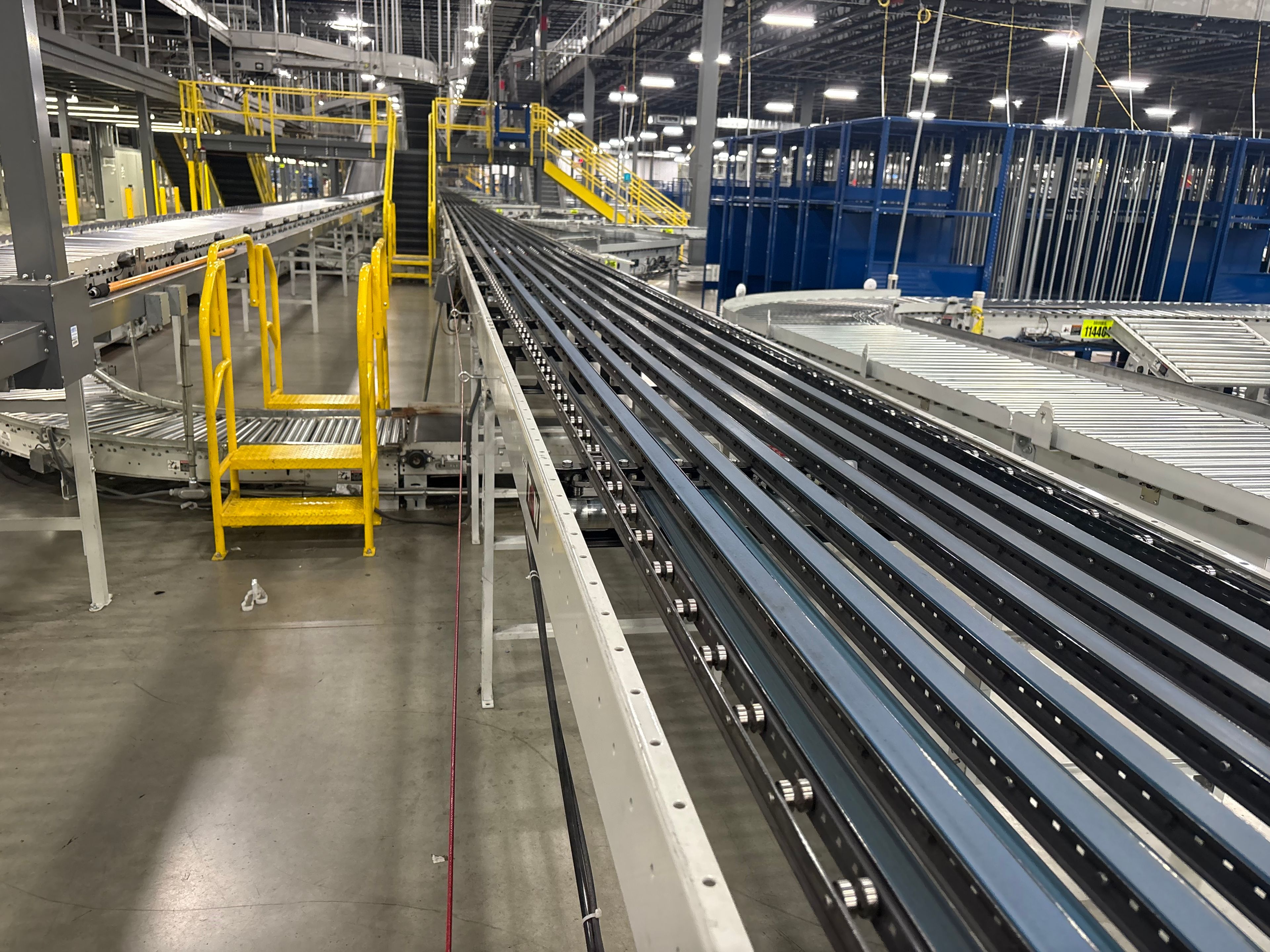 TGW Narrow Belt Sorter - NBS 30/90 - 147' 8" x 30" x 22" - 4 Send-offs - Document 12
