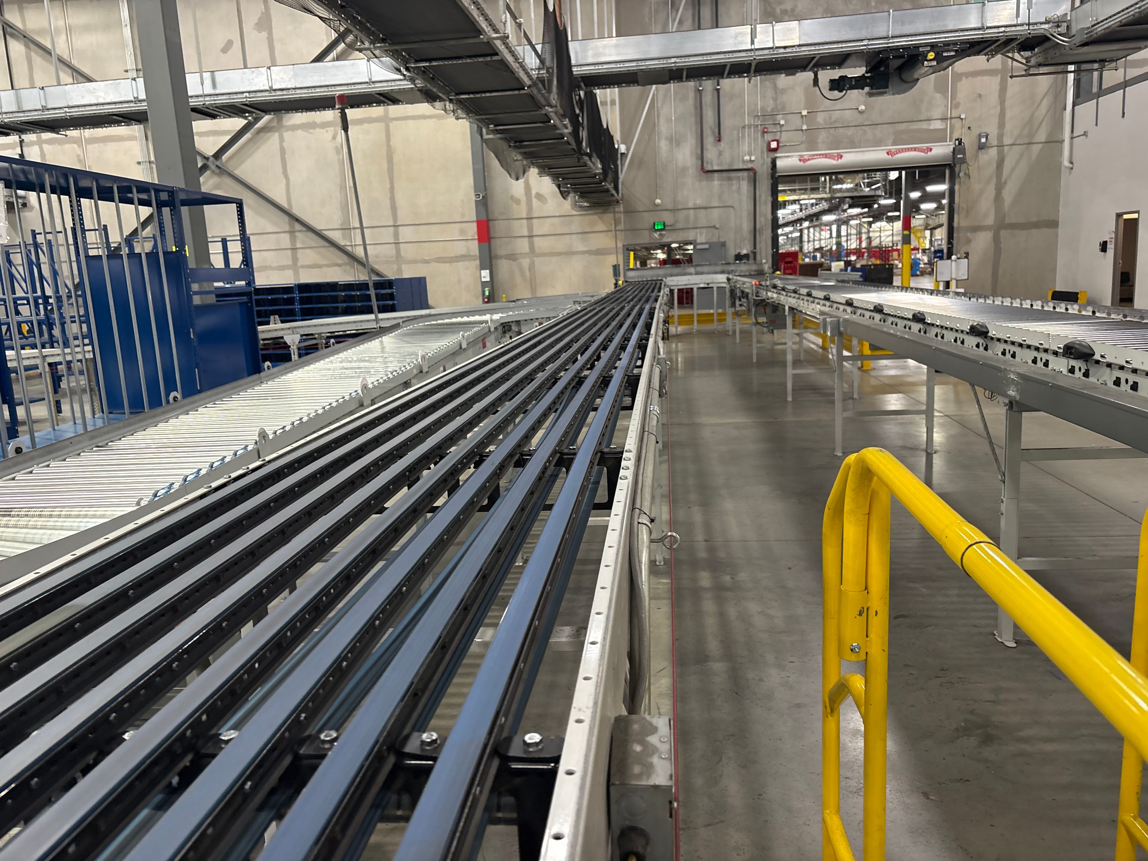TGW Narrow Belt Sorter - NBS 30/90 -  118' 4" x 30" x 22" - 4 Send-offs - Document 8