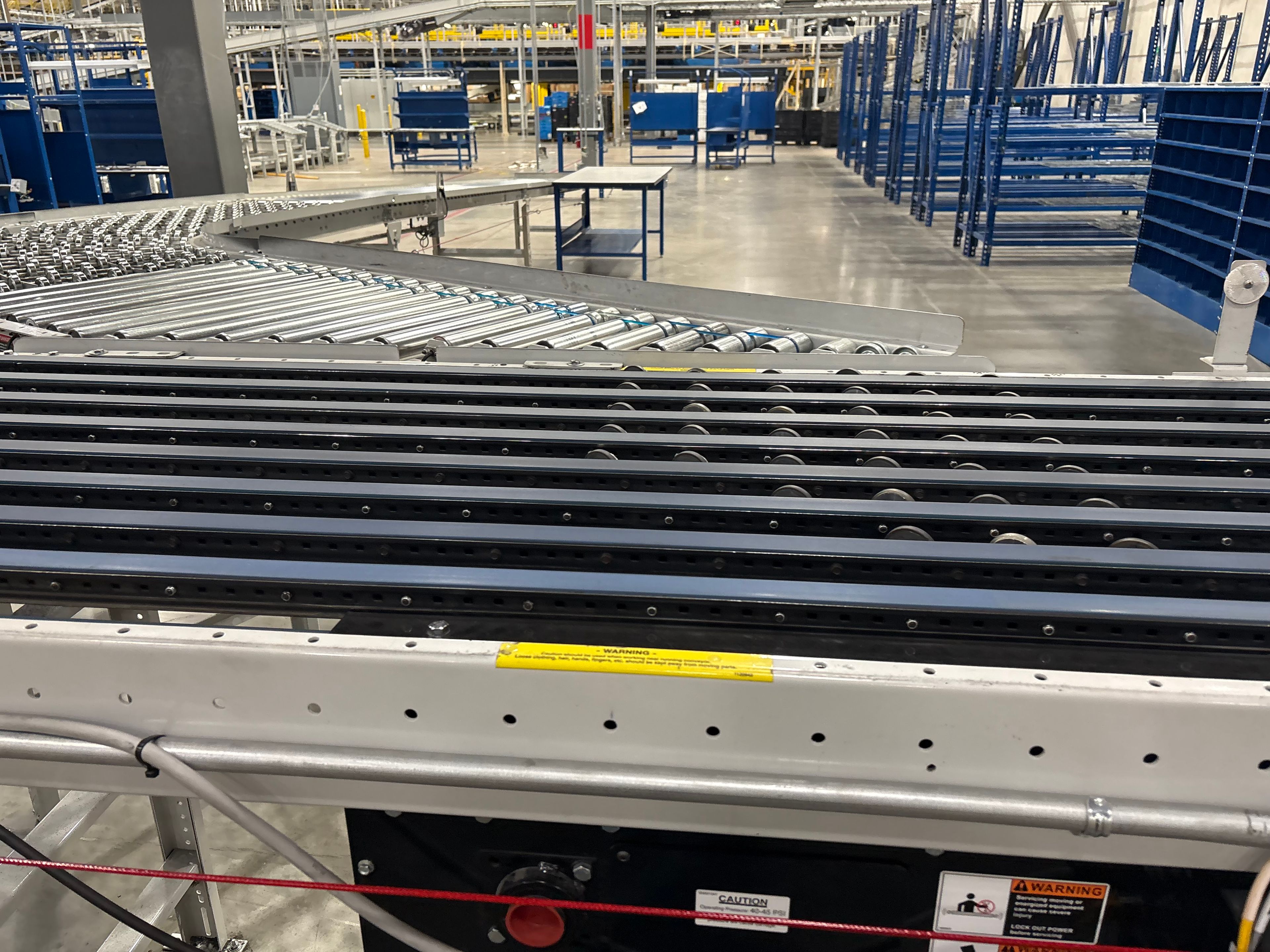 TGW Narrow Belt Sorter - NBS 30/90 -  118' 4" x 30" x 22" - 4 Send-offs - Document 12