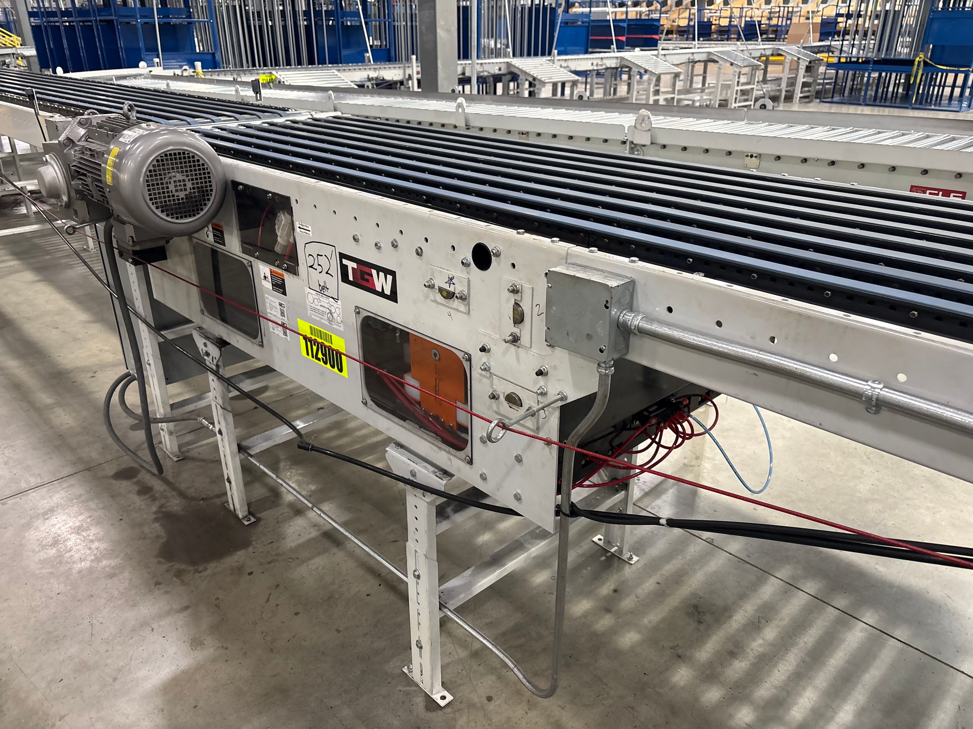 TGW Narrow Belt Sorter - NBS 30/90 -  118' 4" x 30" x 22" - 4 Send-offs - Document 3