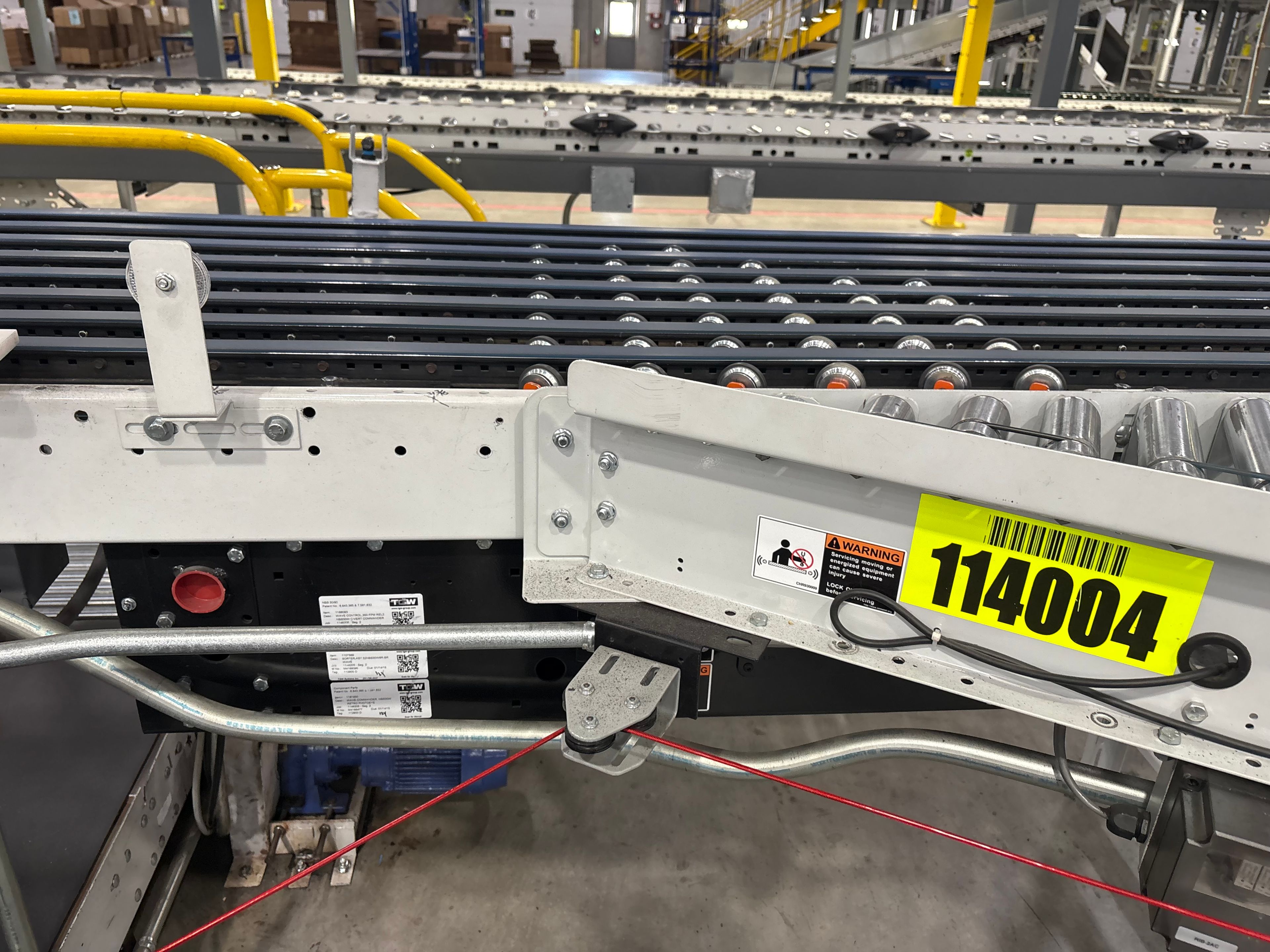 TGW Narrow Belt Sorter - NBS 30/90 -  118' 4" x 30" x 22" - 4 Send-offs - Document 5