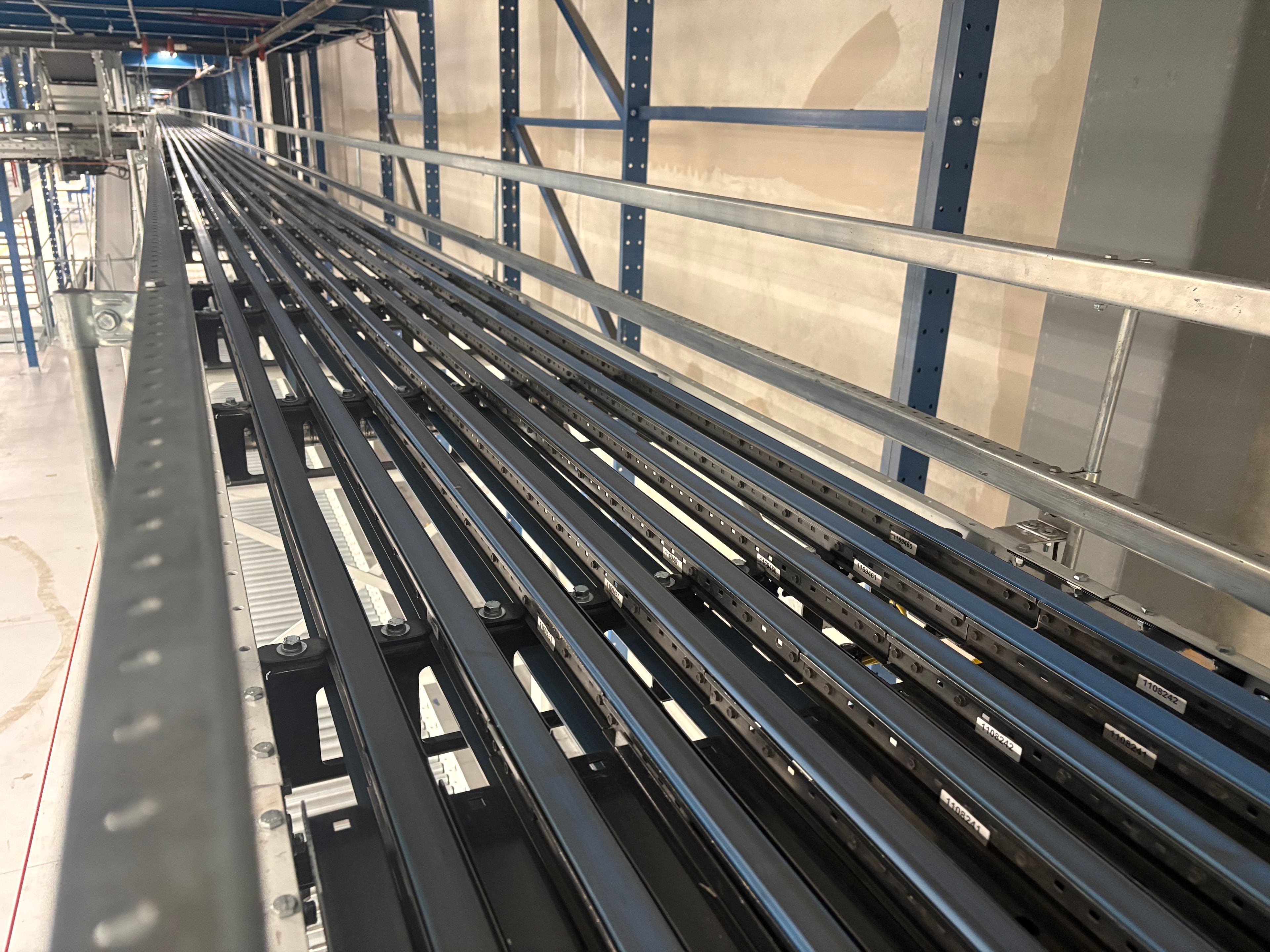 TGW Narrow Belt Sorter - NBS 30/90 - 149' 4" x 30" x 22" - 3 Send-Offs - Document 2