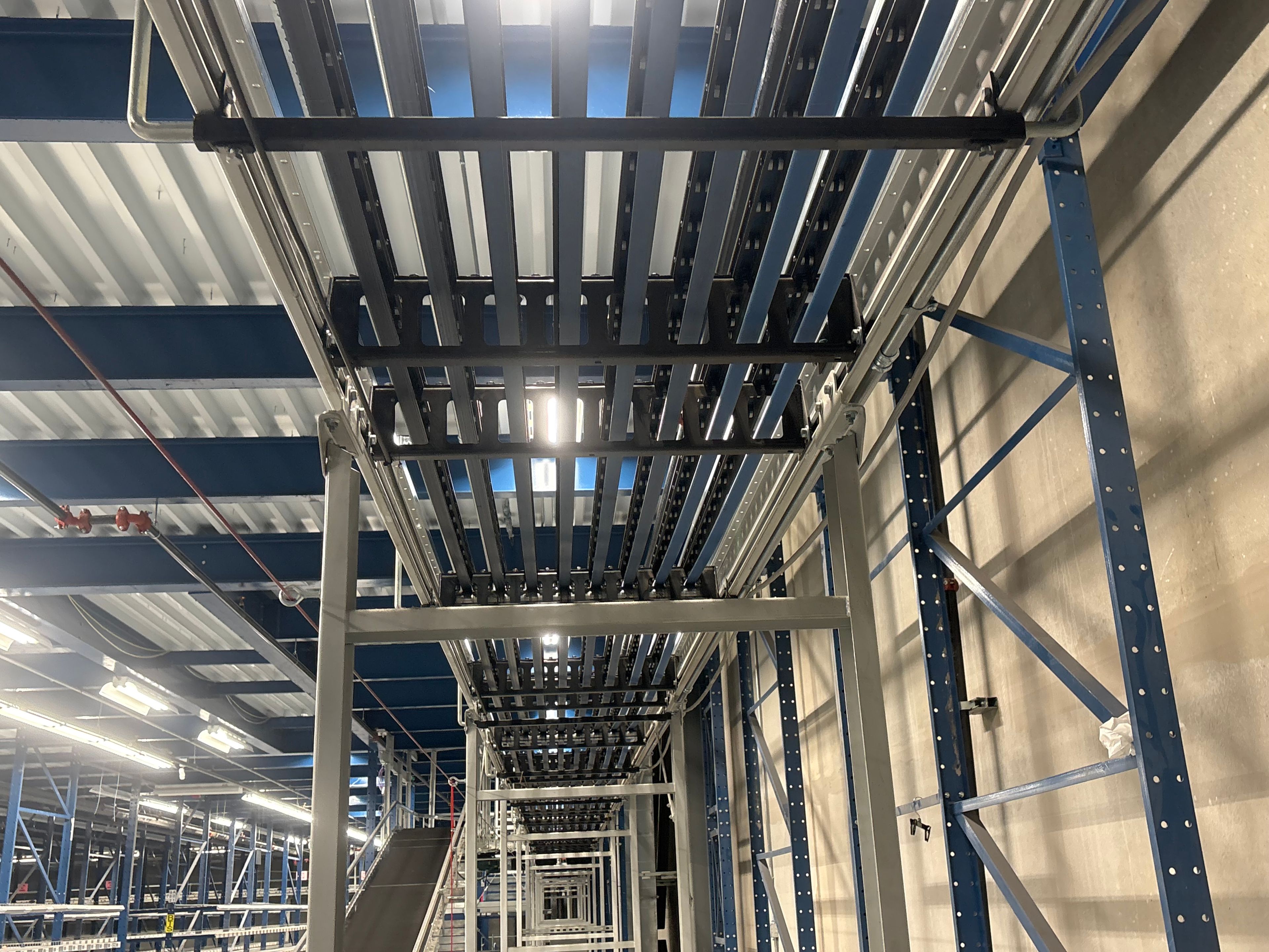 TGW Narrow Belt Sorter - NBS 30/90 - 158' 7" x 30" x 22" - 3 Send-Offs - Document 9