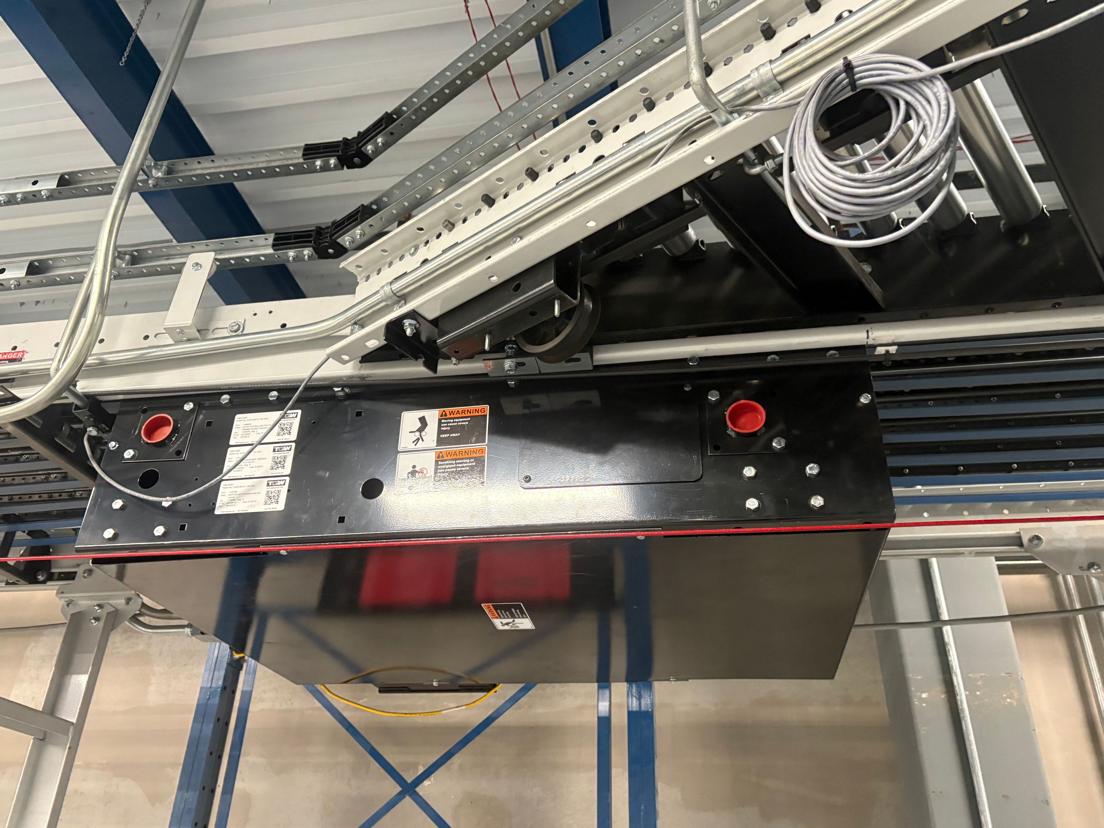 TGW Narrow Belt Sorter - NBS 30/90 - 158' 7" x 30" x 22" - 3 Send-Offs - Document 7