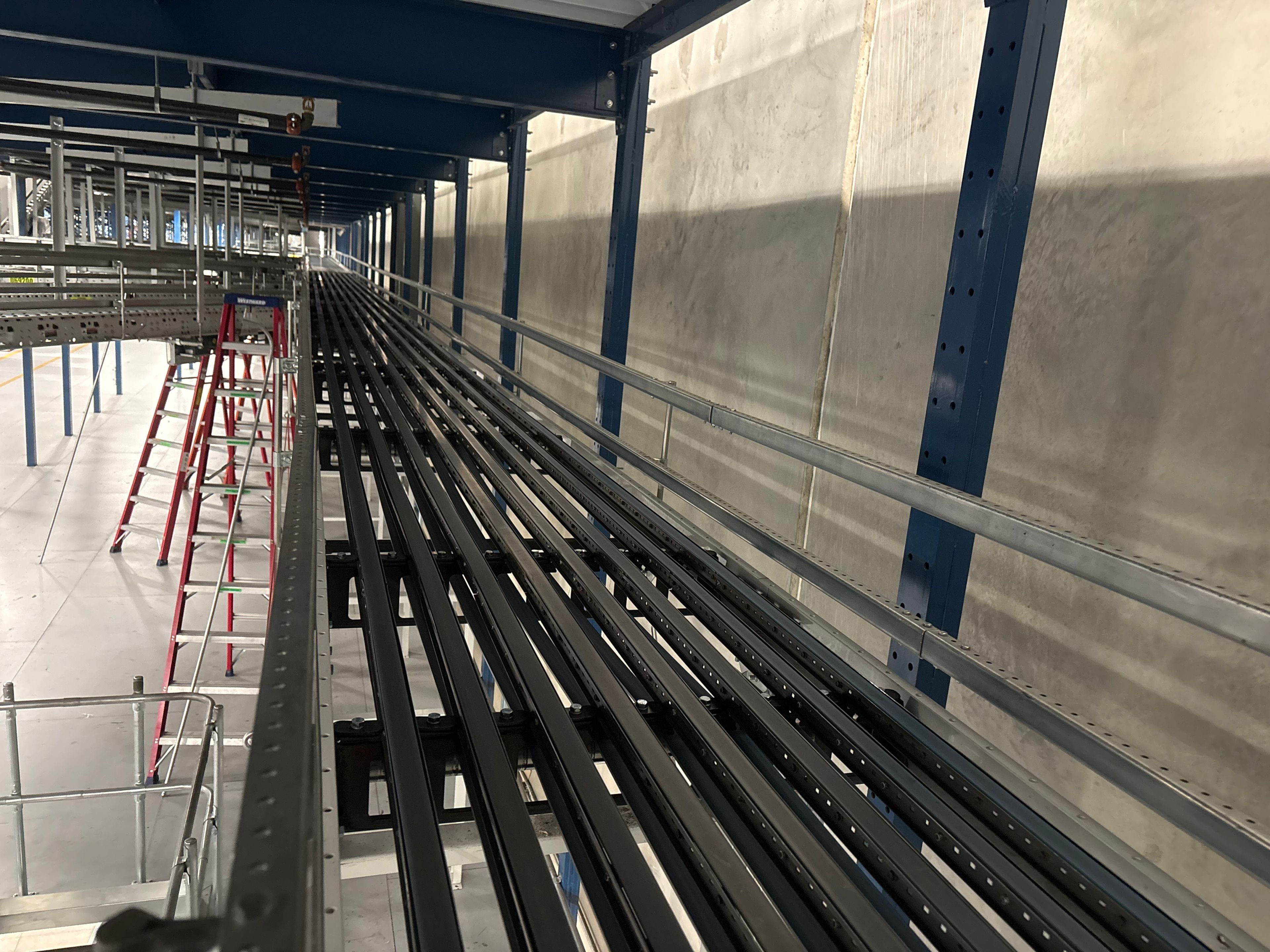 TGW Narrow Belt Sorter - NBS 30/90 - 57' 7" x 30" x 22" - 5 Send-Offs - Document 6