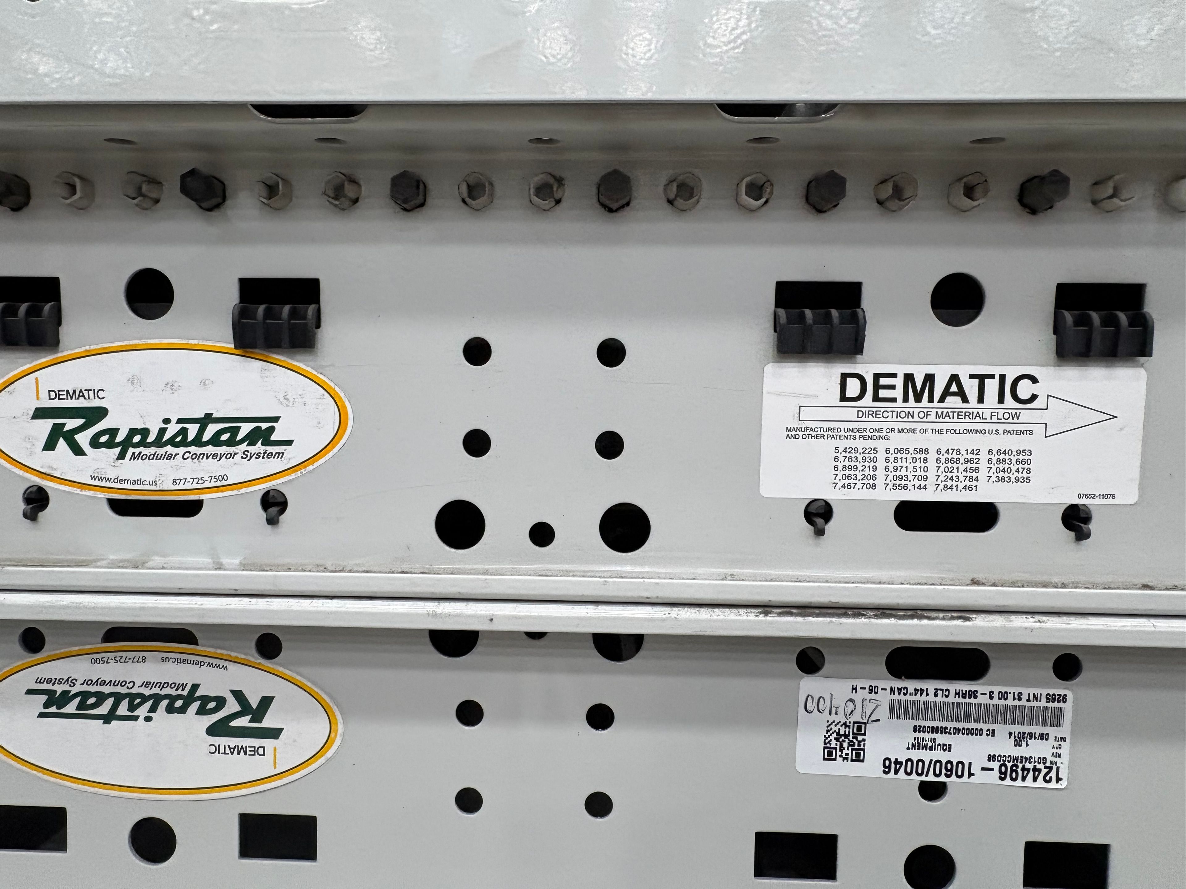 Dematic Rapistan MDR Conveyor Bed - 144" x 31" - Document 8