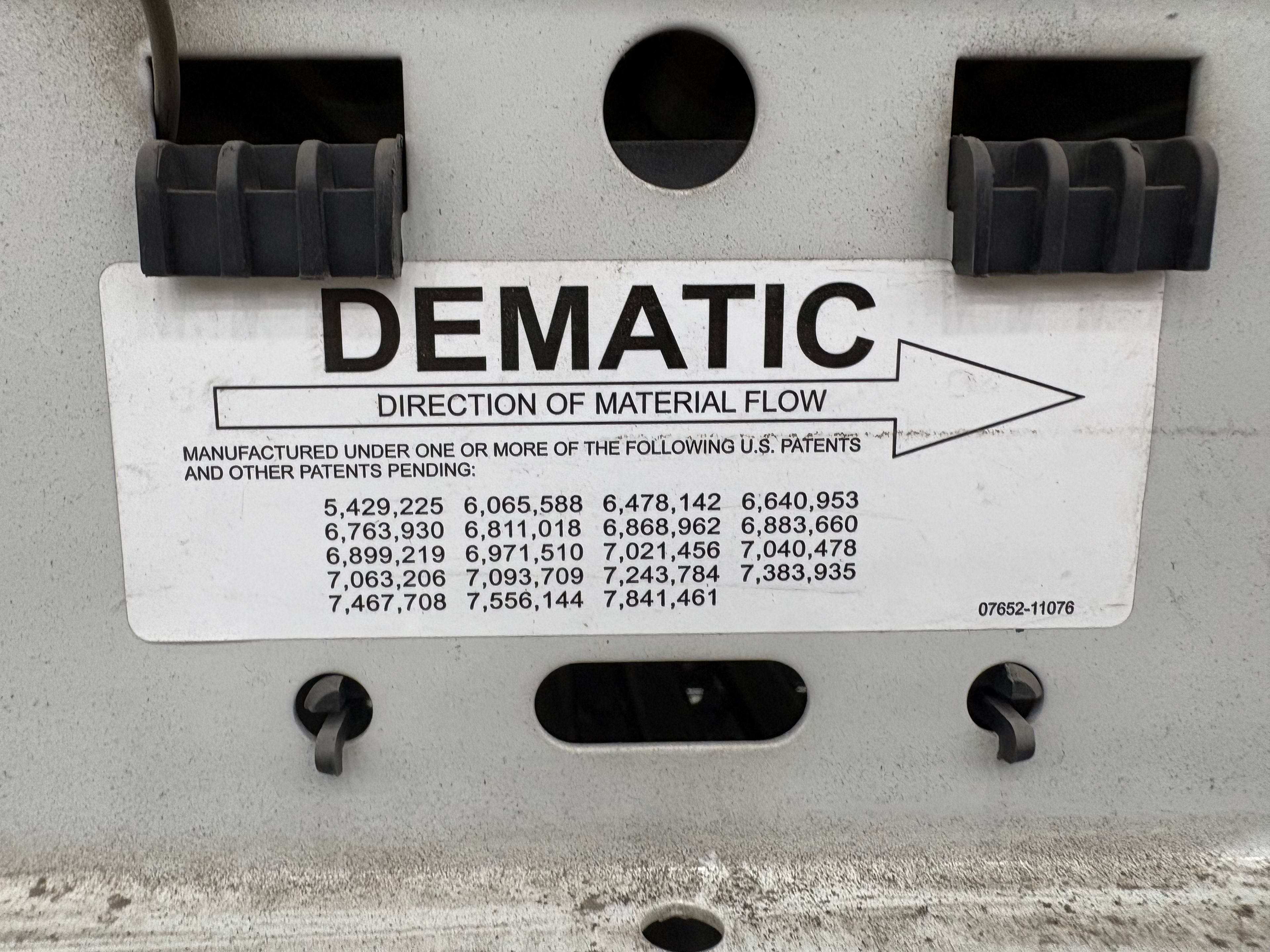 Dematic Rapistan MDR Conveyor Bed - 144" x 37" - Document 6