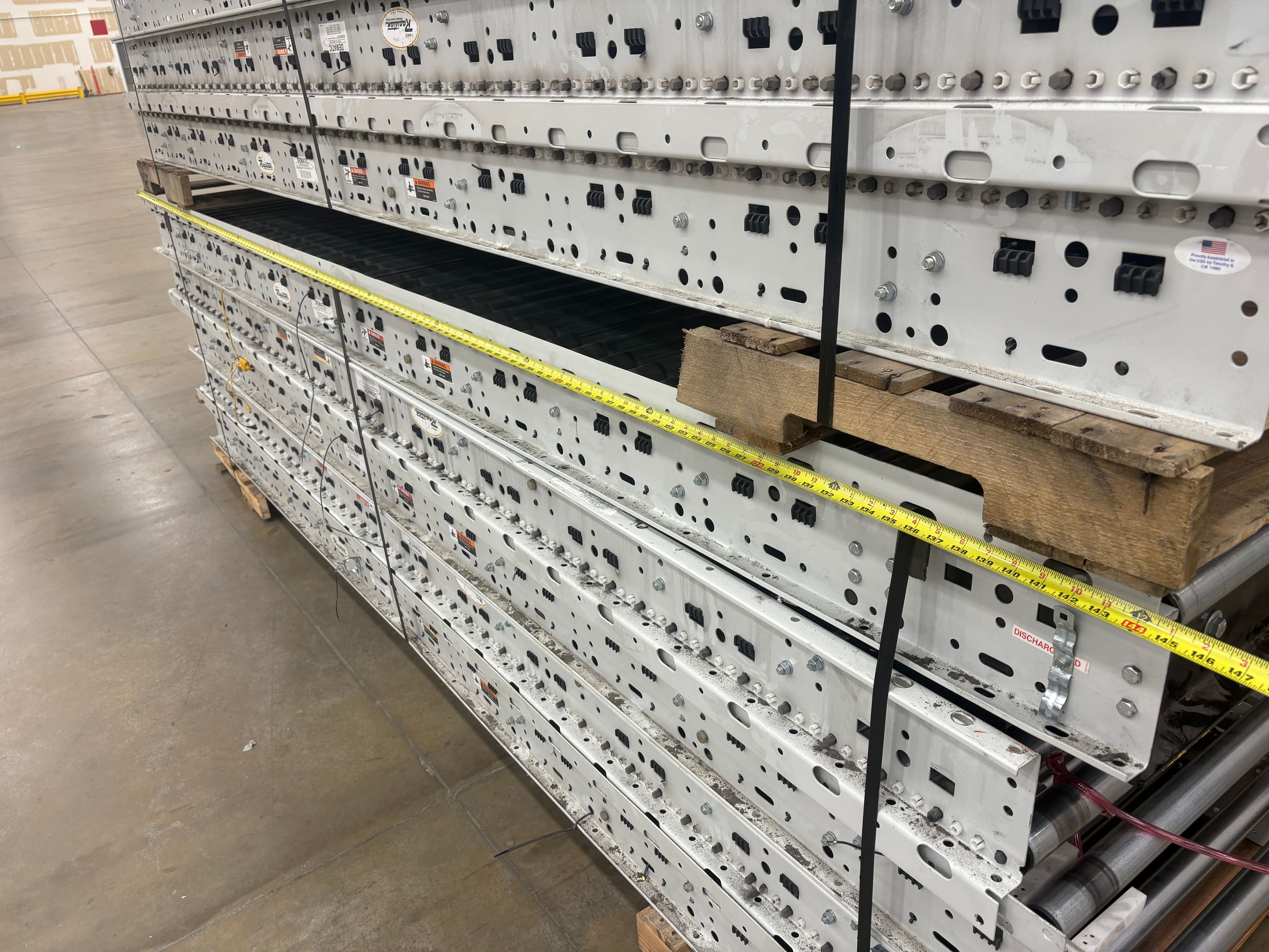 Dematic Rapistan MDR Conveyor Bed - 144" x 37" - Document 8