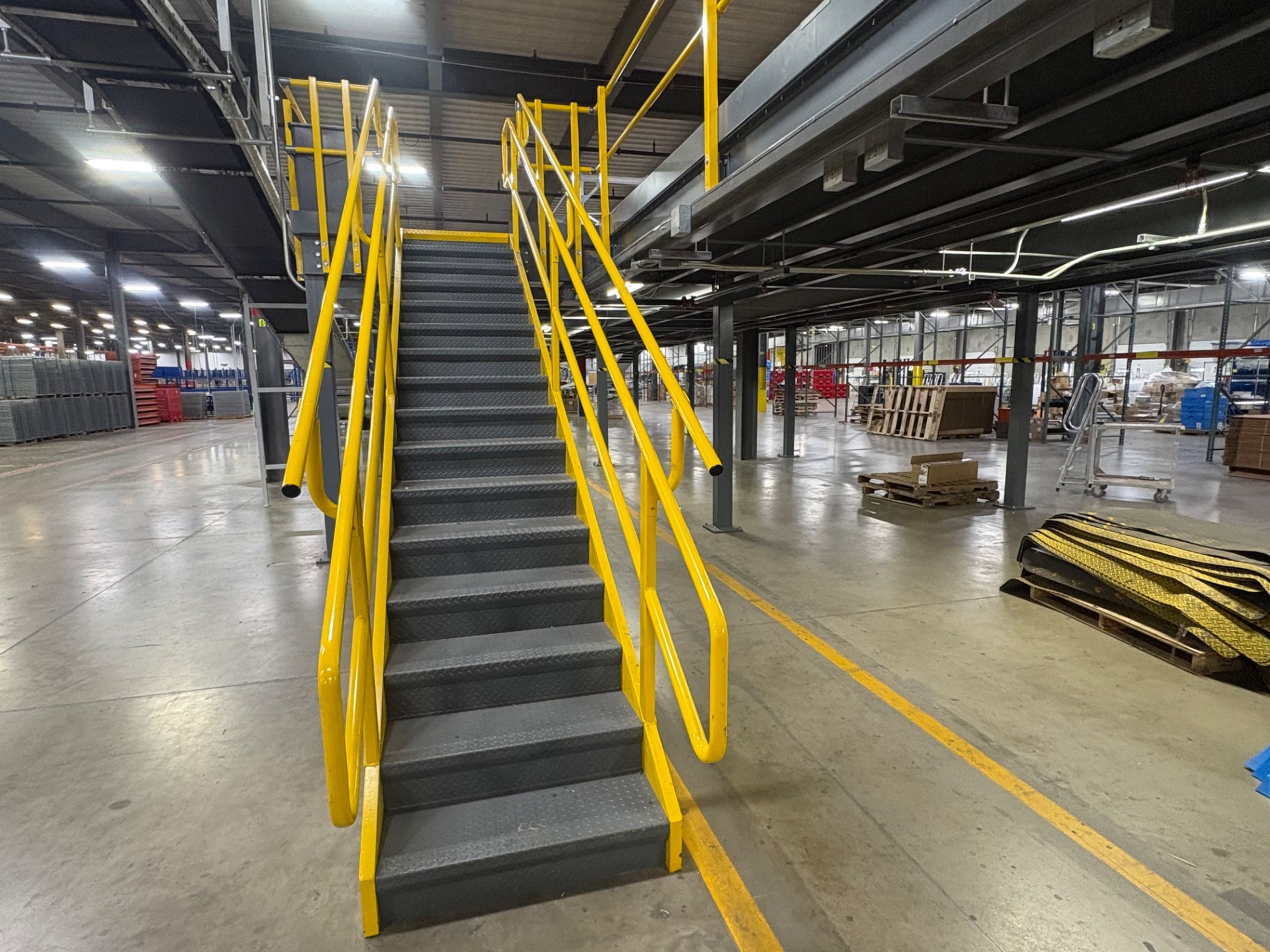 Mezzanine - 233' x 23.5' - (3) Staircase - 7' 8" Clearance - Document 10