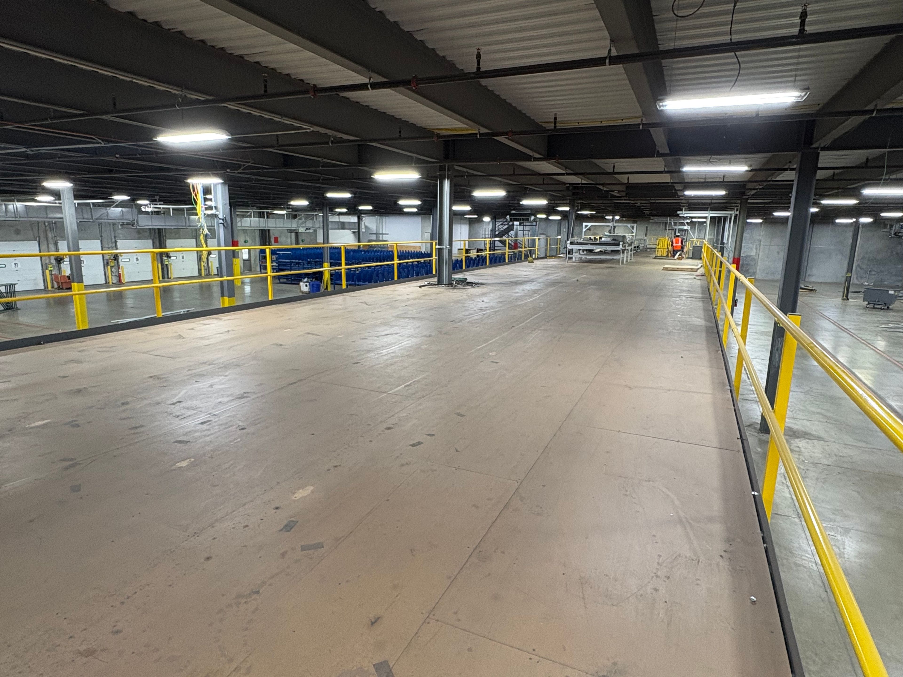 Mezzanine - 233' x 23.5' - (3) Staircase - 7' 8" Clearance - Document 18