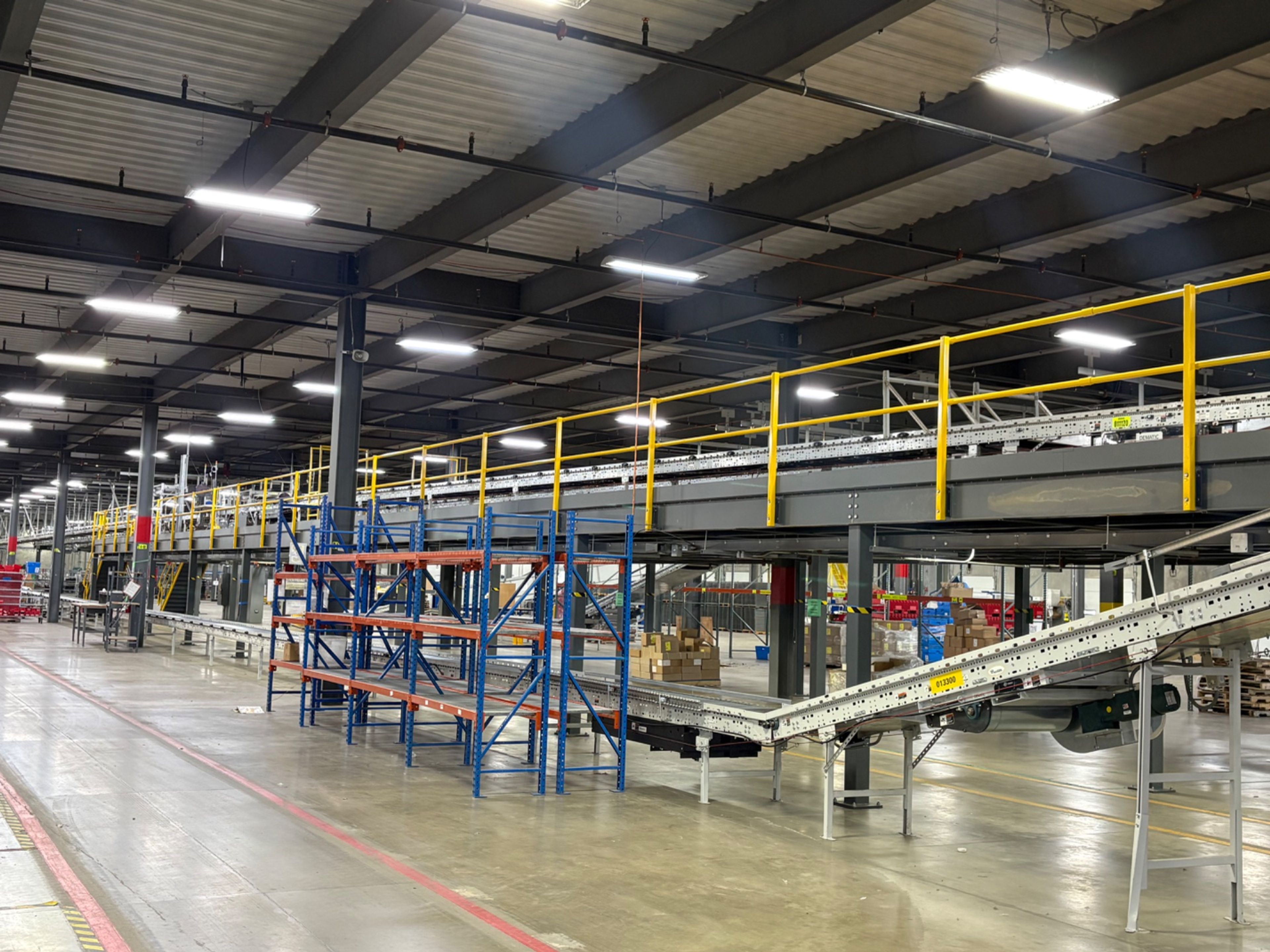 Mezzanine - 233' x 23.5' - (3) Staircase - 7' 8" Clearance - Document 9