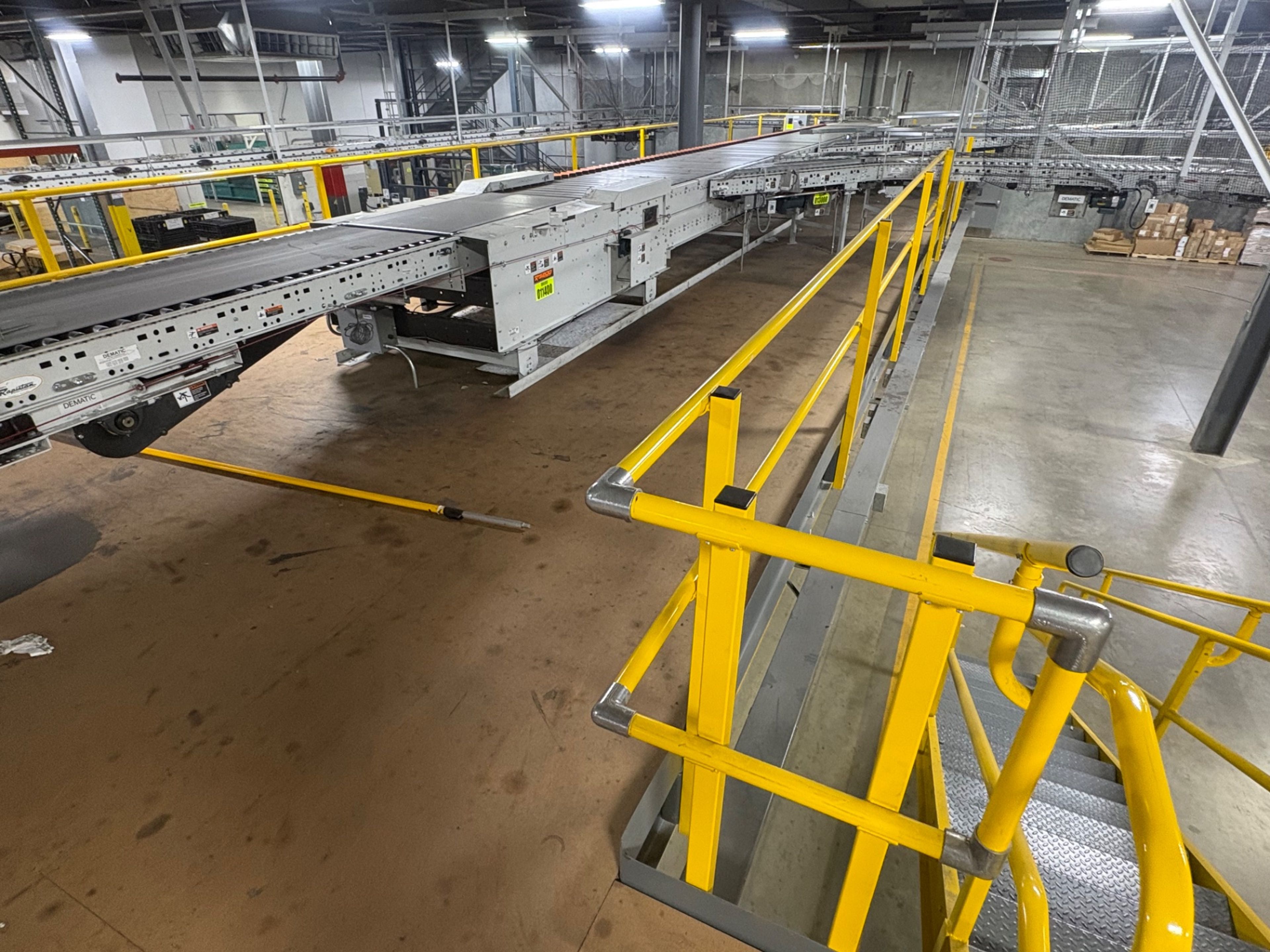 Mezzanine - 233' x 23.5' - (3) Staircase - 7' 8" Clearance - Document 12