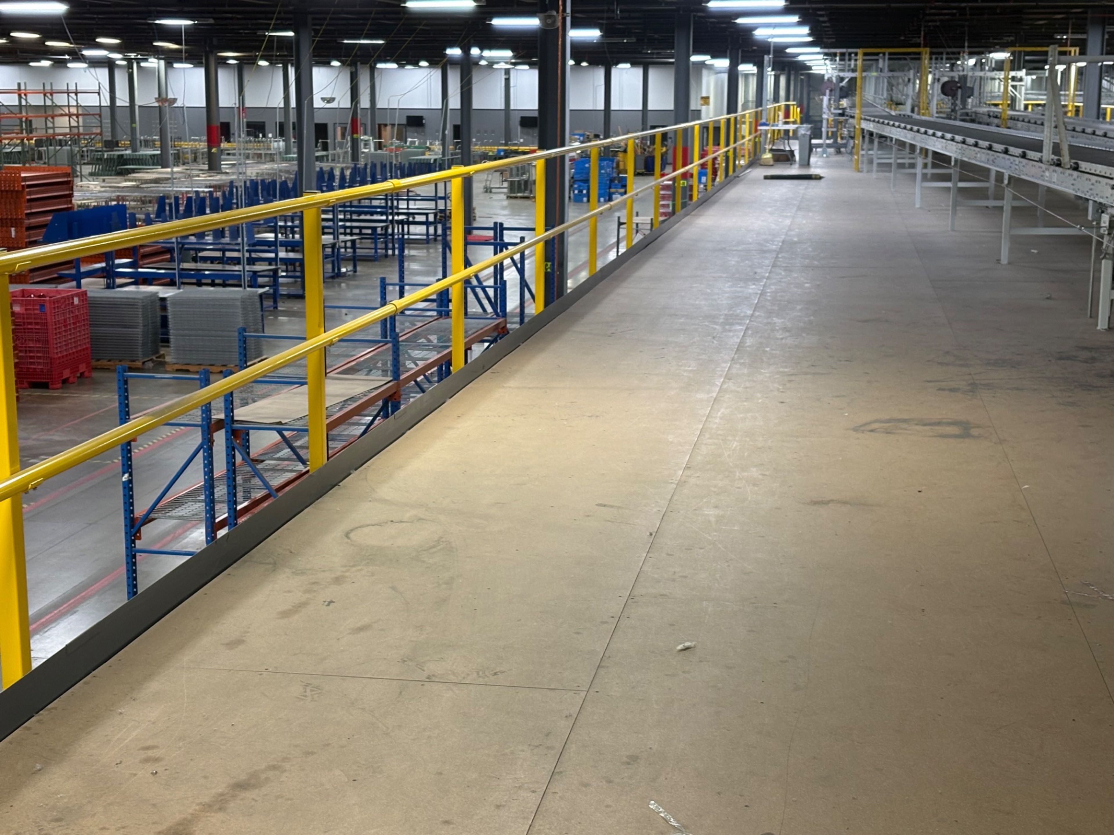 Mezzanine - 233' x 23.5' - (3) Staircase - 7' 8" Clearance - Document 13